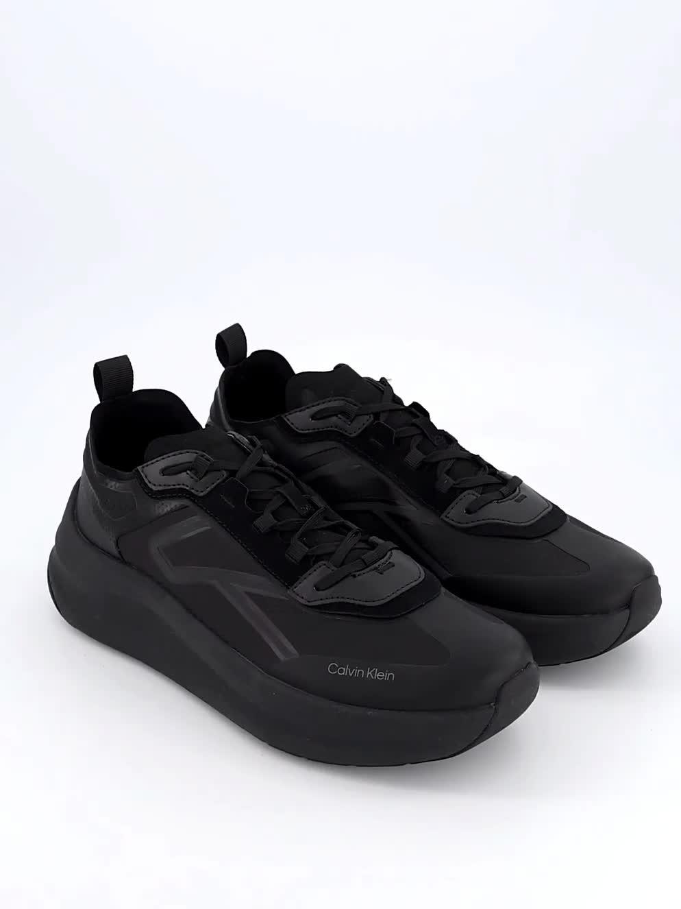 Image thumbnail 7 of 7 of Calvin Klein Chunky Run Laceup Stripe Ny - Black