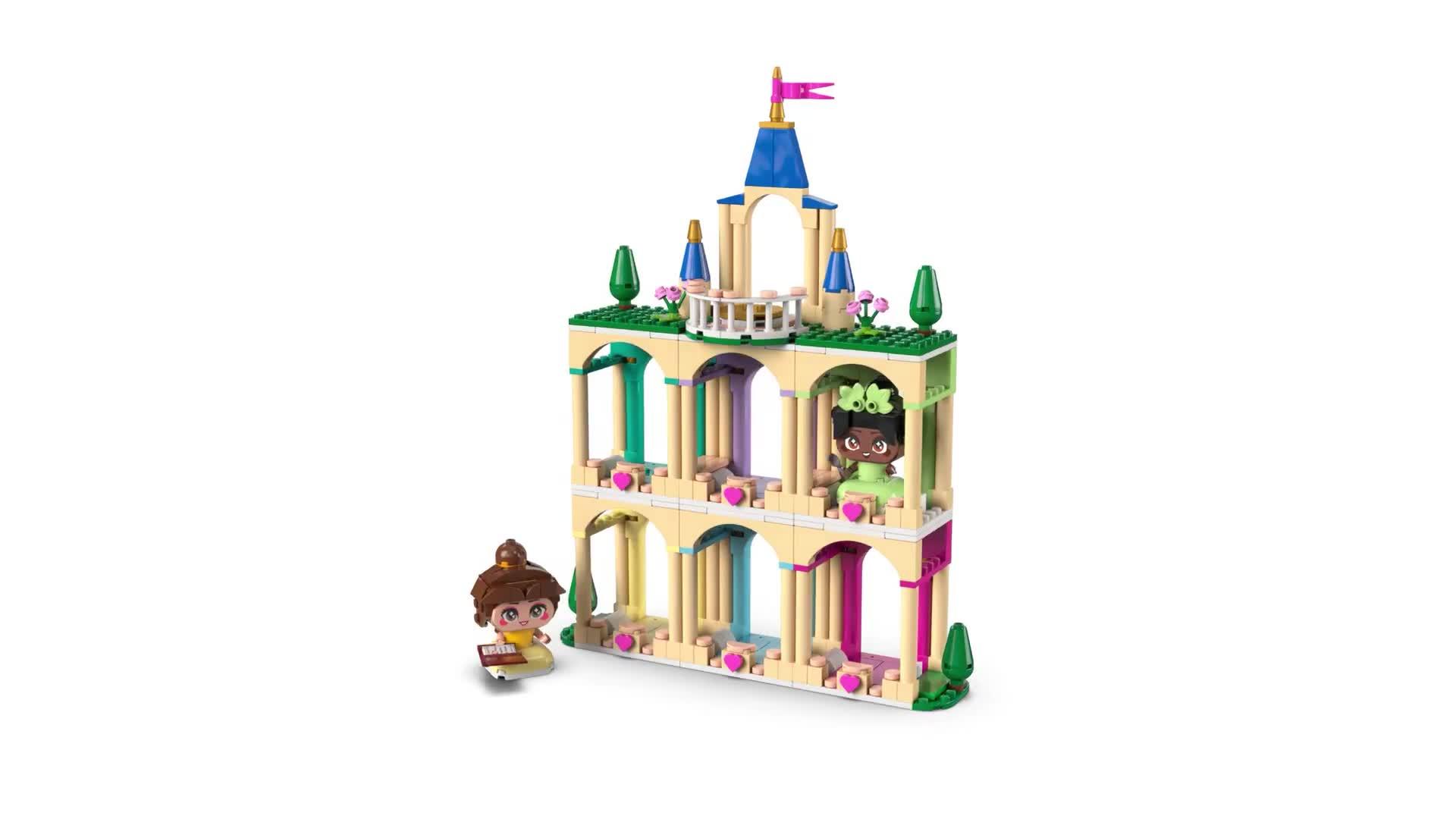 Image thumbnail 8 of 8 of LEGO Disney Princess Mini Belle &amp; Tiana with Castle (43291)