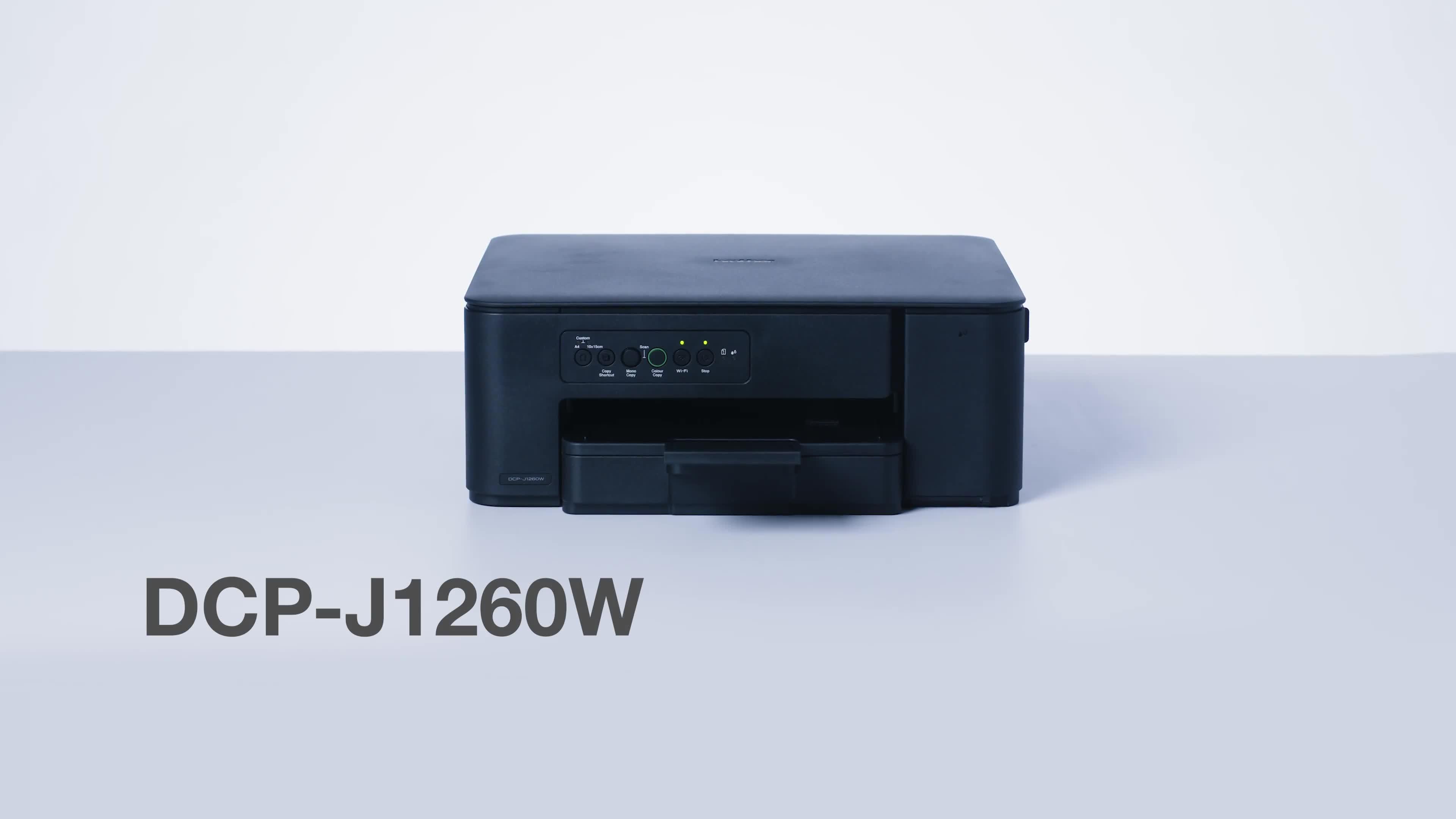 Image thumbnail 8 of 8 of Brother Brother DCP-J1260W Compact 3-in-1 Wireless Inkjet Printer