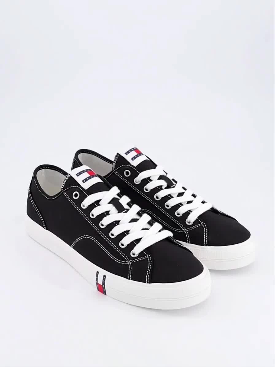 Image thumbnail 7 of 7 of Tommy Jeans Archive Vulc Y2K Trainers - Black