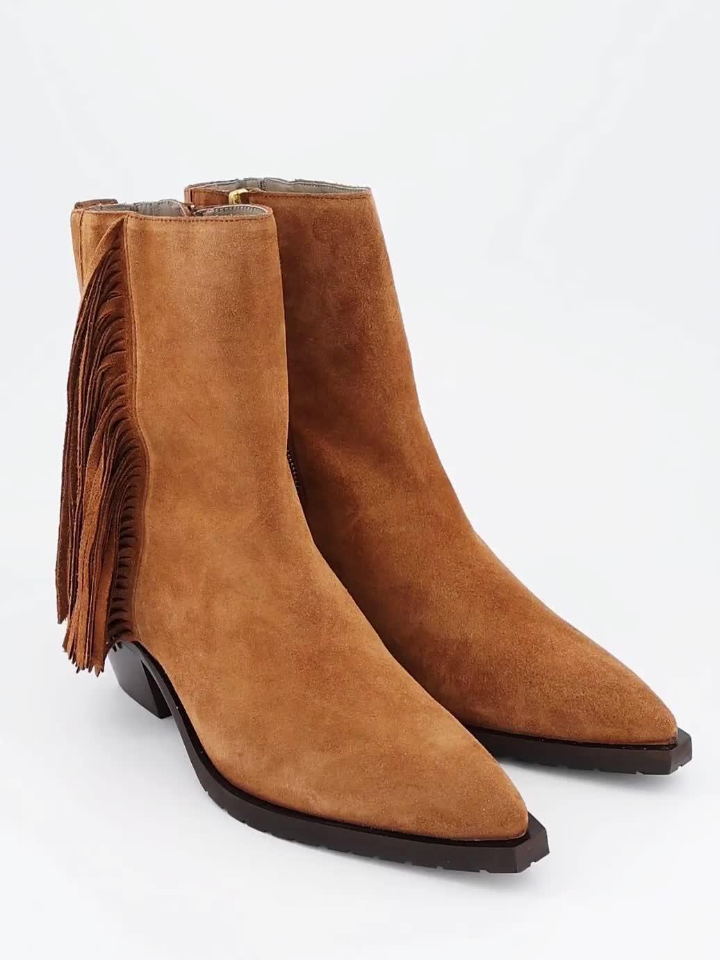 Image thumbnail 7 of 7 of AllSaints BAZELY FRINGE BOOT