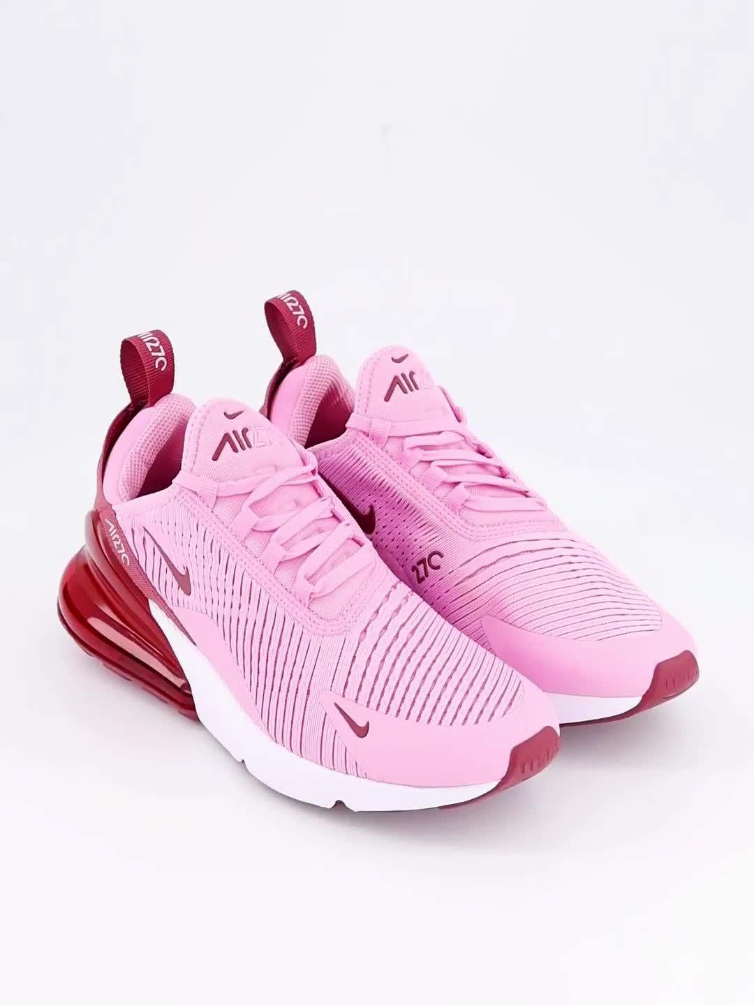 Image thumbnail 8 of 8 of Nike Womens Air Max 270 Trainers - Pink
