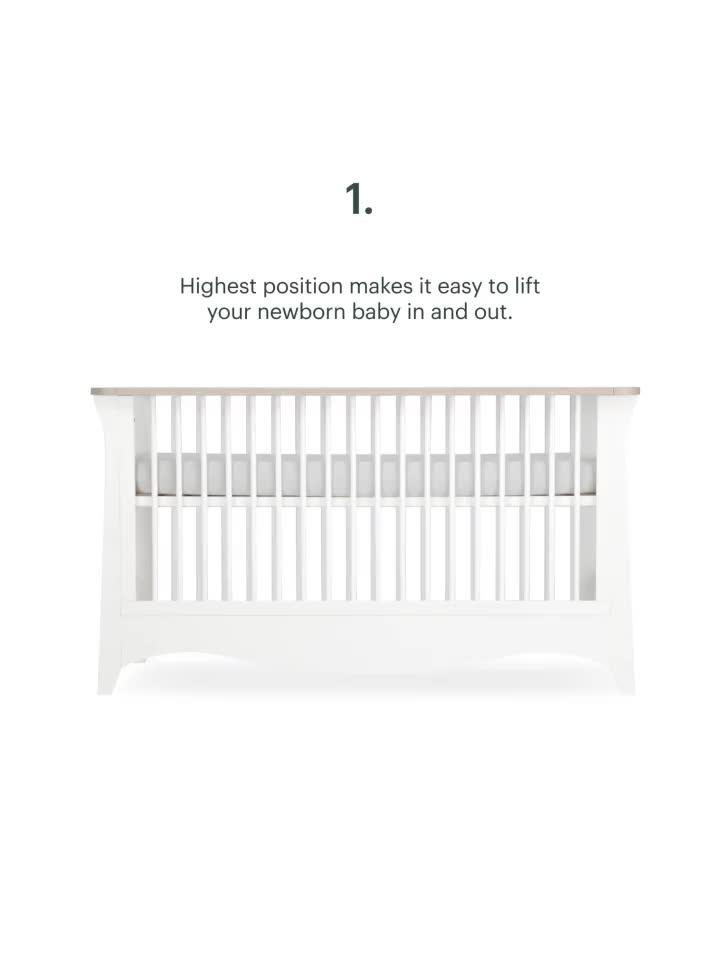 Image thumbnail 6 of 6 of CuddleCo Clara Luxe 2pc Set - White/Ash
