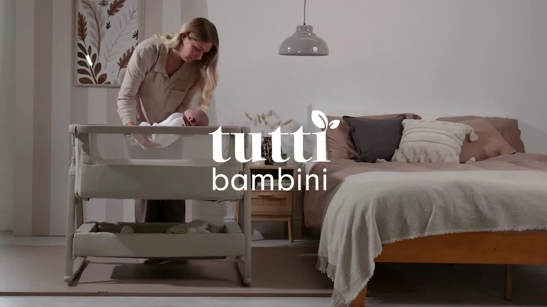 Image thumbnail 8 of 8 of Tutti Bambini Cozee Air 2 Bedside Crib - Whitewash/Kelp