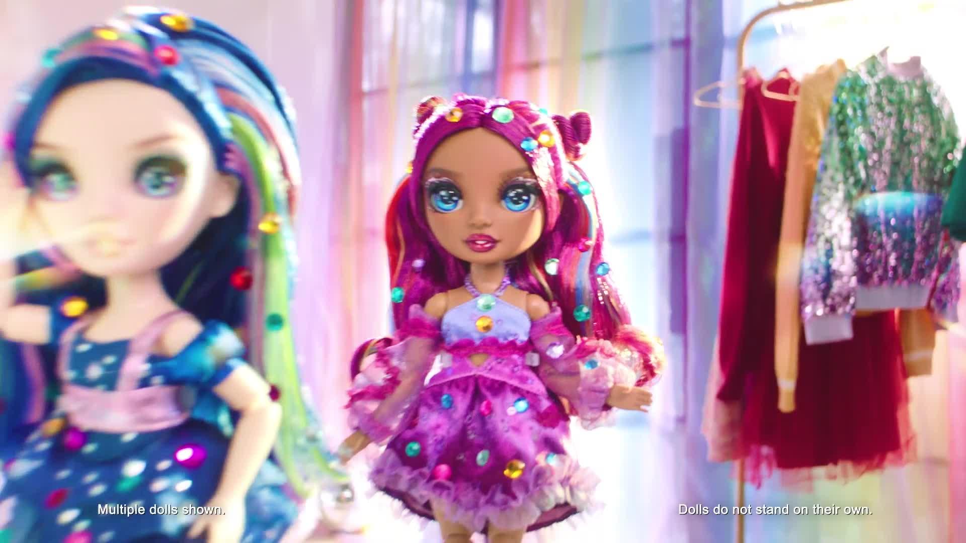 Image thumbnail 8 of 8 of Rainbow High Rainbow High Be Dazzling Fashion Dolls- Teal