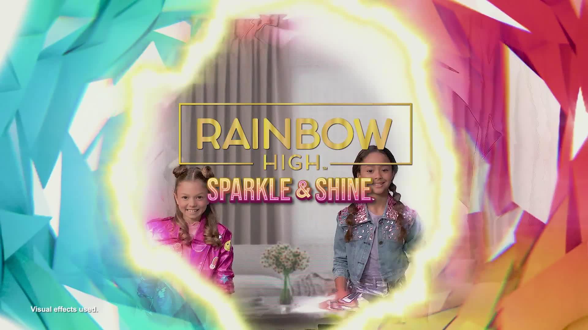 Image thumbnail 8 of 8 of Rainbow High Rainbow High Sparkle &amp; Shine Fashion Dolls- Rosetta