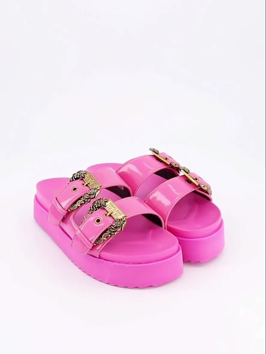 Image thumbnail 7 of 7 of Versace Jeans Couture Double Bucket Platform Sandal