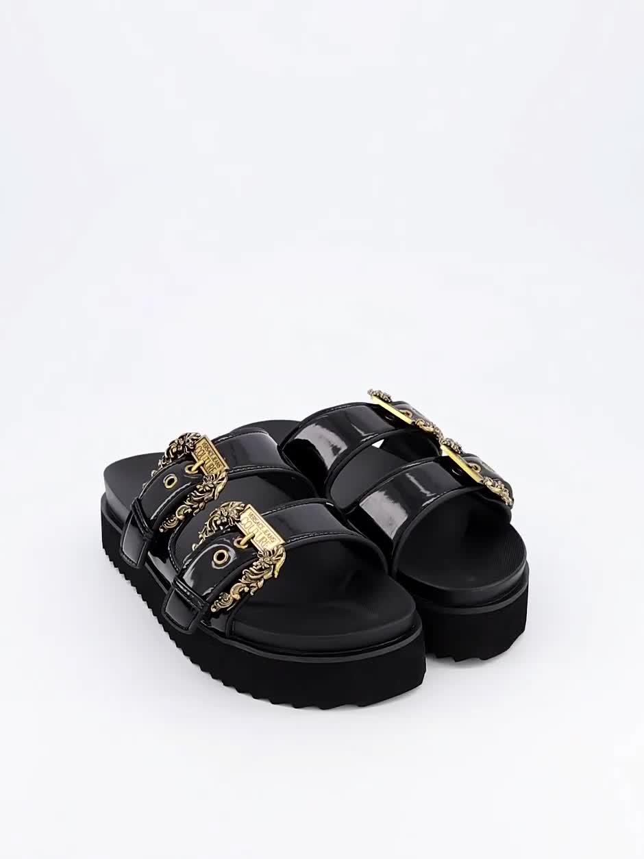 Image thumbnail 8 of 8 of Versace Jeans Couture Double Bucket Platform Sandal