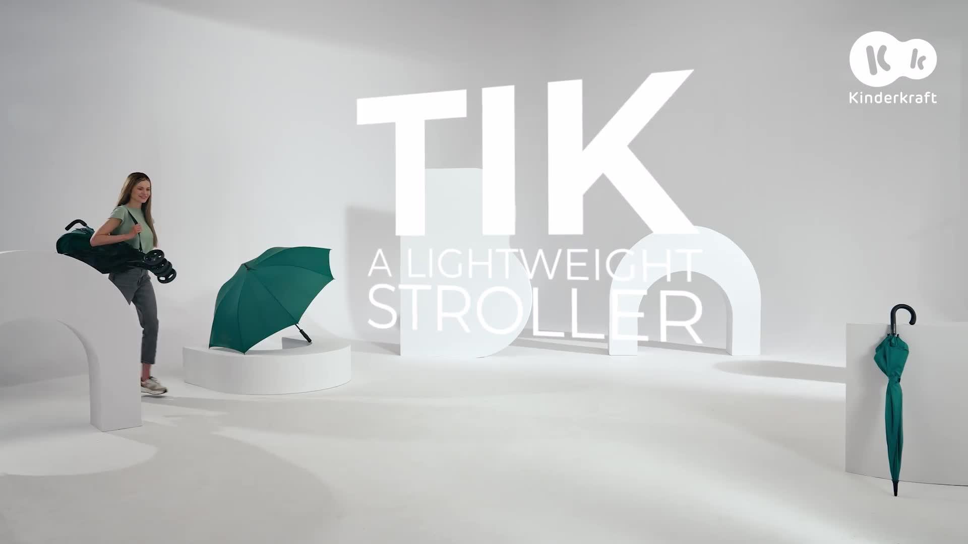 Image thumbnail 8 of 8 of Kinderkraft Tik Umbrella Pushchair - Grey