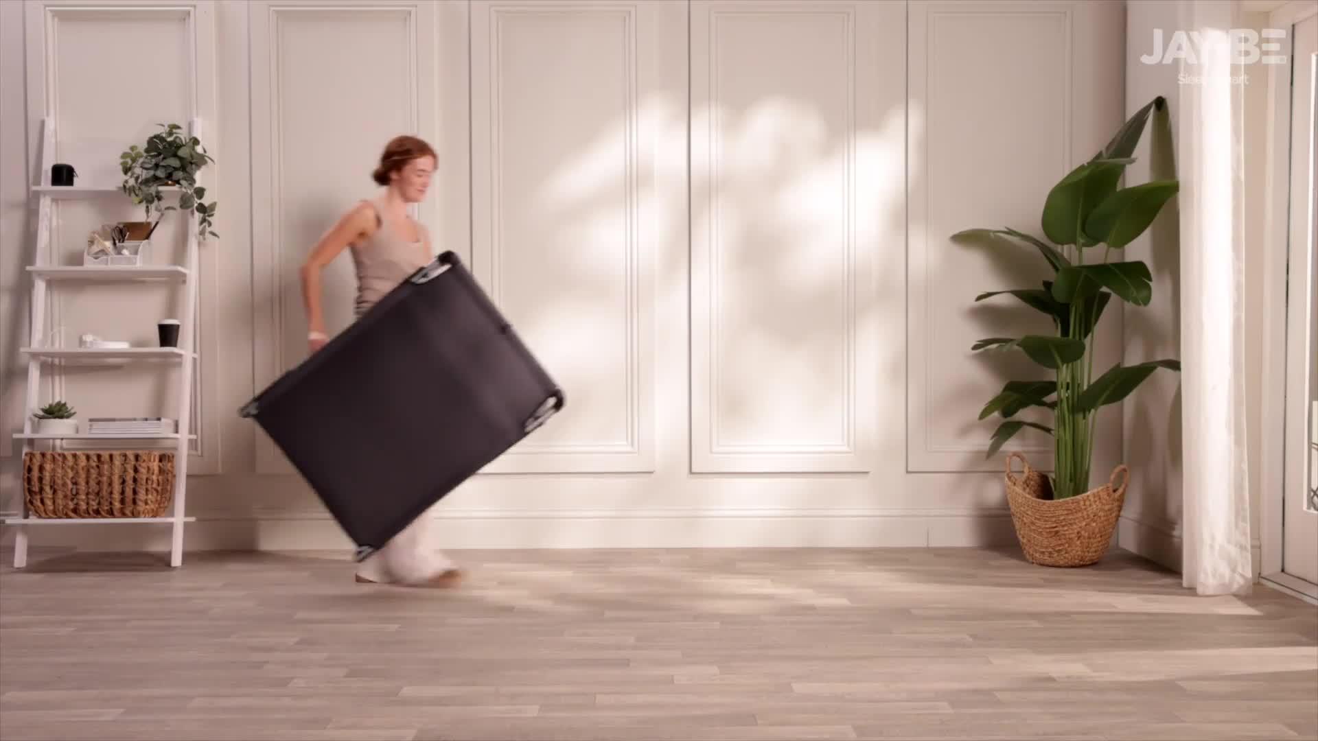 Image thumbnail 8 of 8 of Jaybe ME70 Mobile Folding Bed with Comfort Mattress, Single