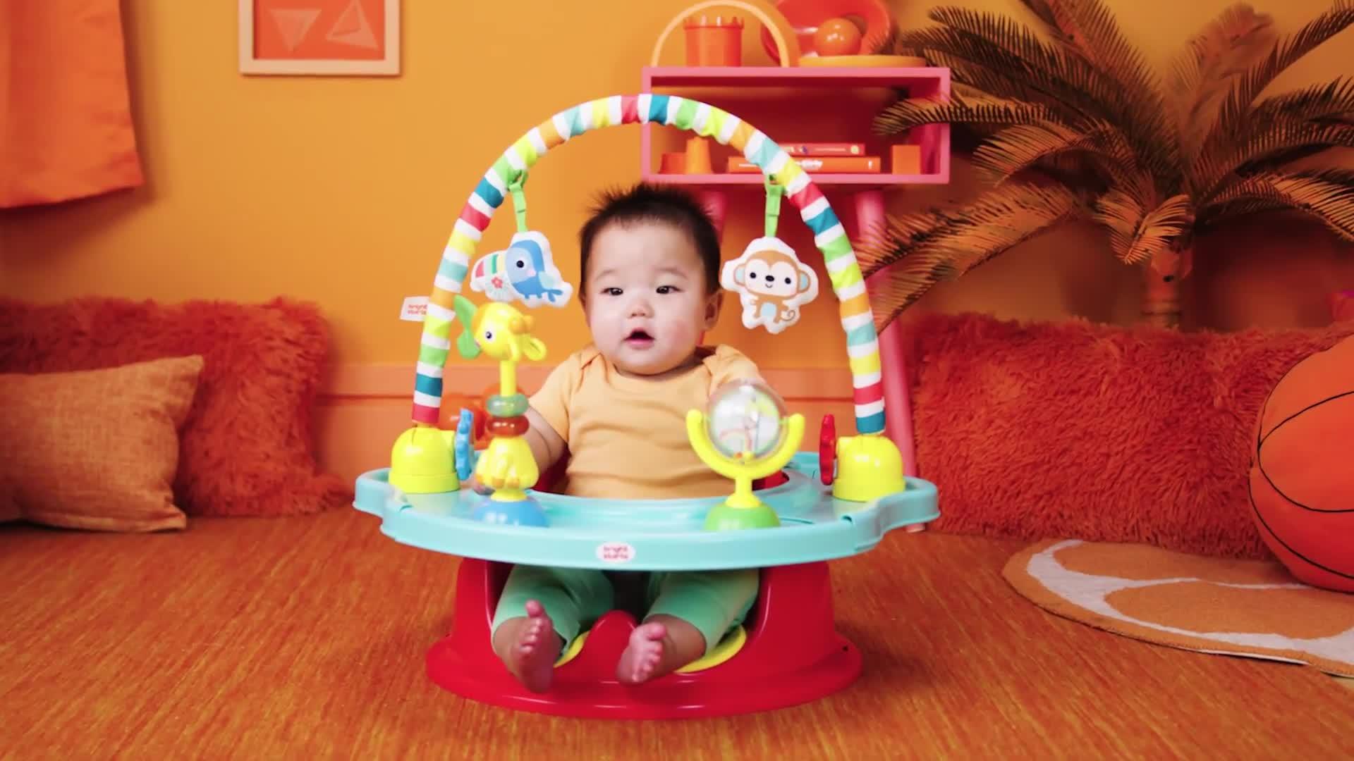 Image thumbnail 8 of 8 of Bright Starts Bright Starts SuperSeat Playful Paradise 3-in-1 Seat