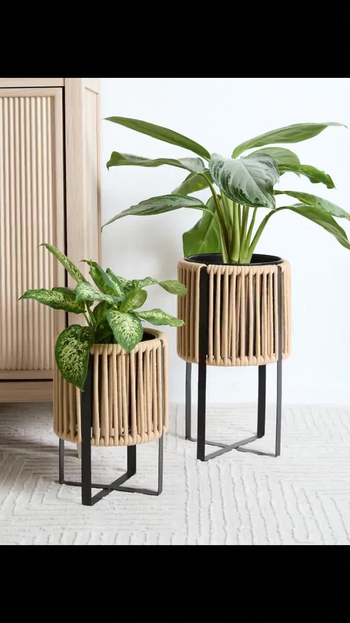 Image thumbnail 7 of 7 of The Very Collection Set Of 2 Round Planters