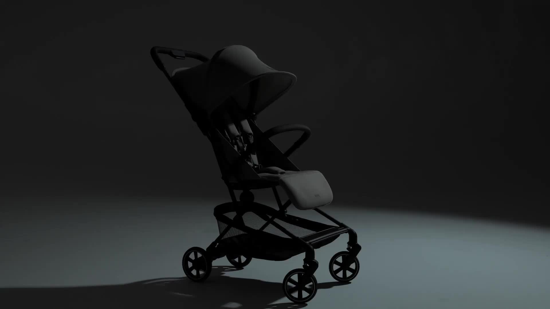 Image thumbnail 8 of 8 of Hauck Lite N Care Stroller - Dark Anthracite