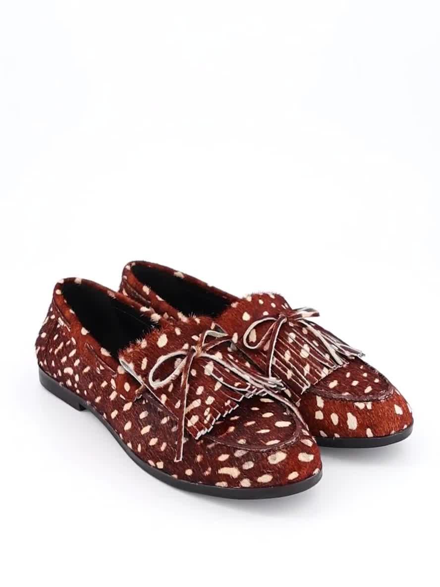Image thumbnail 7 of 7 of The Very Collection Leather Loafer - Brown