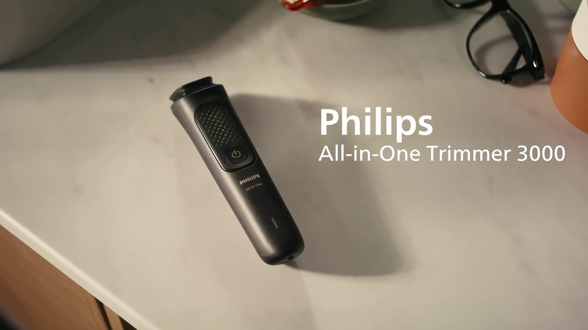 Image thumbnail 8 of 8 of Philips Multigroom 3000 Series All-in-One 9-Piece Trimmer - Shaver and Clipper for Beard, Hair &amp; Nose, 10 Length Settings, MG3945/15