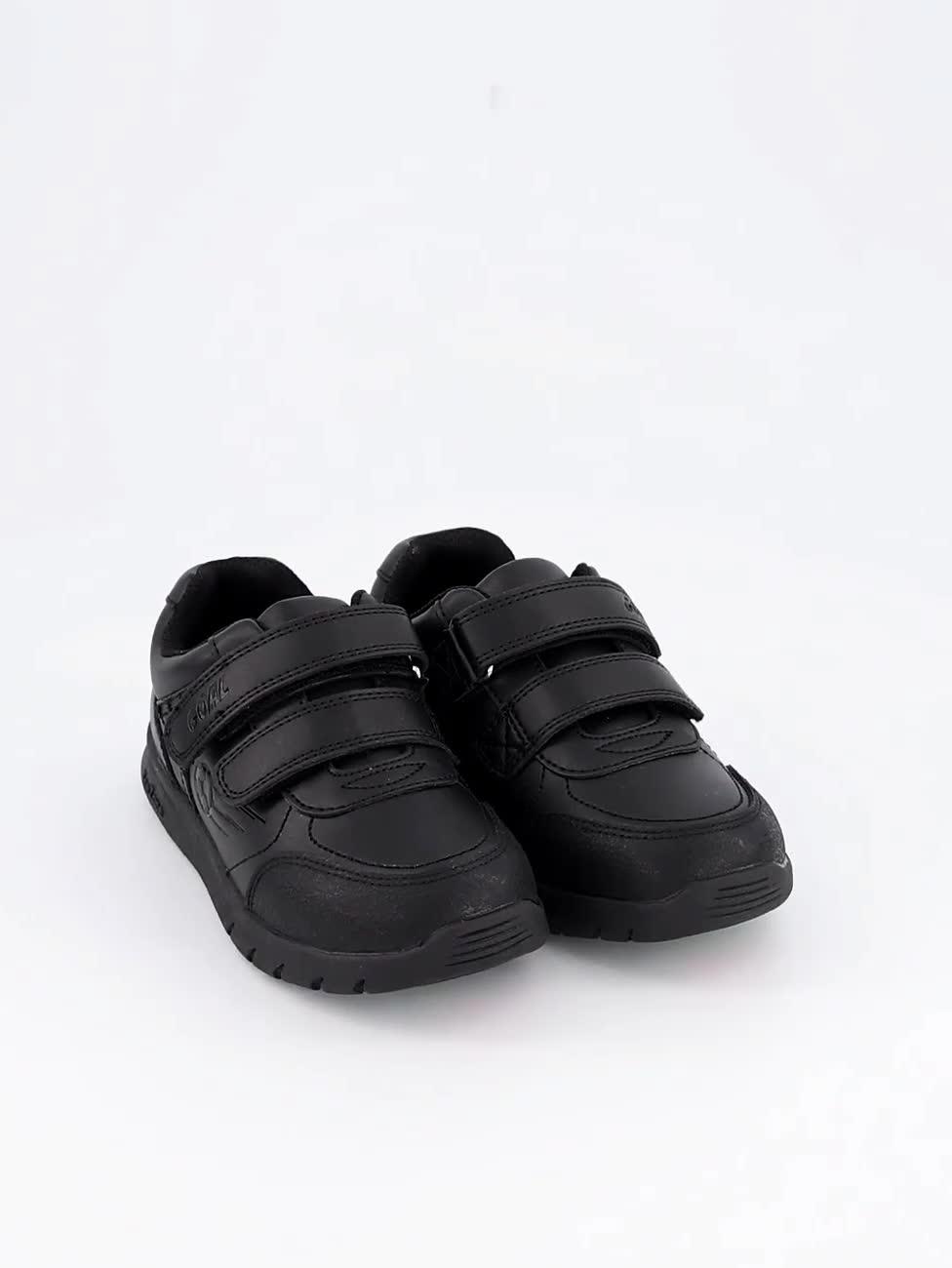 Image thumbnail 7 of 7 of The Very Collection Toezone Younger Boys Alex Football School Shoe Trainers - Black