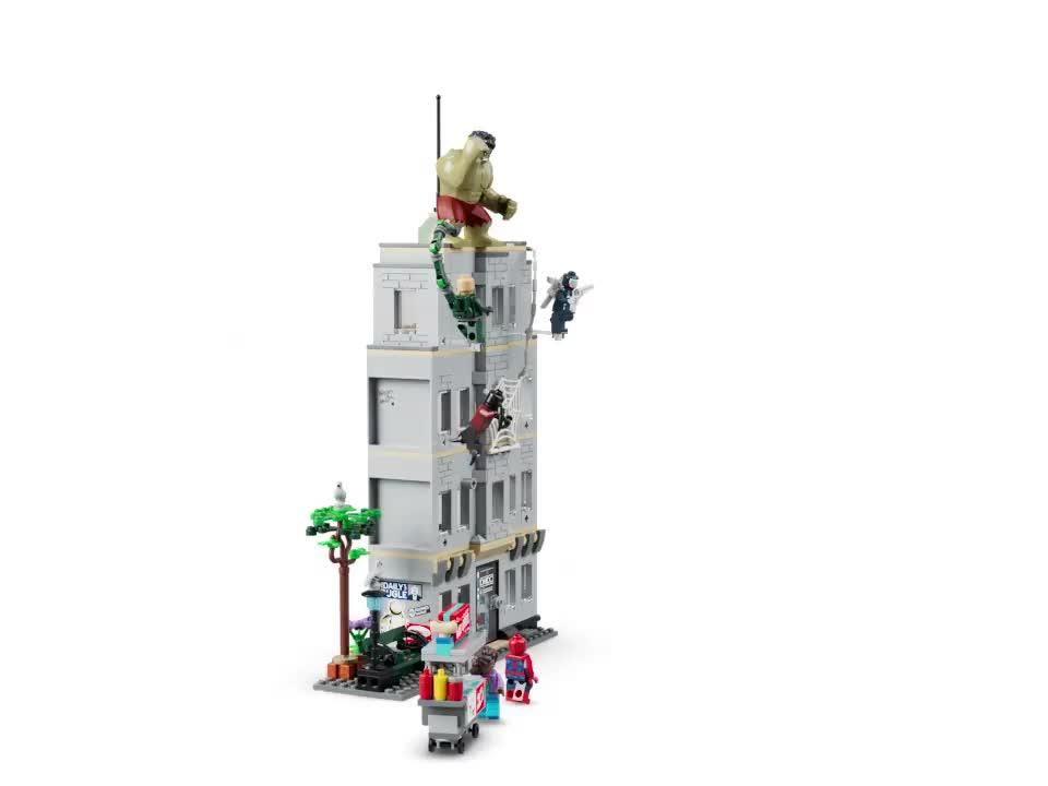 Image thumbnail 8 of 8 of LEGO Marvel Super Heroes Spider-Man vs. Hulk Epic Clash 76350