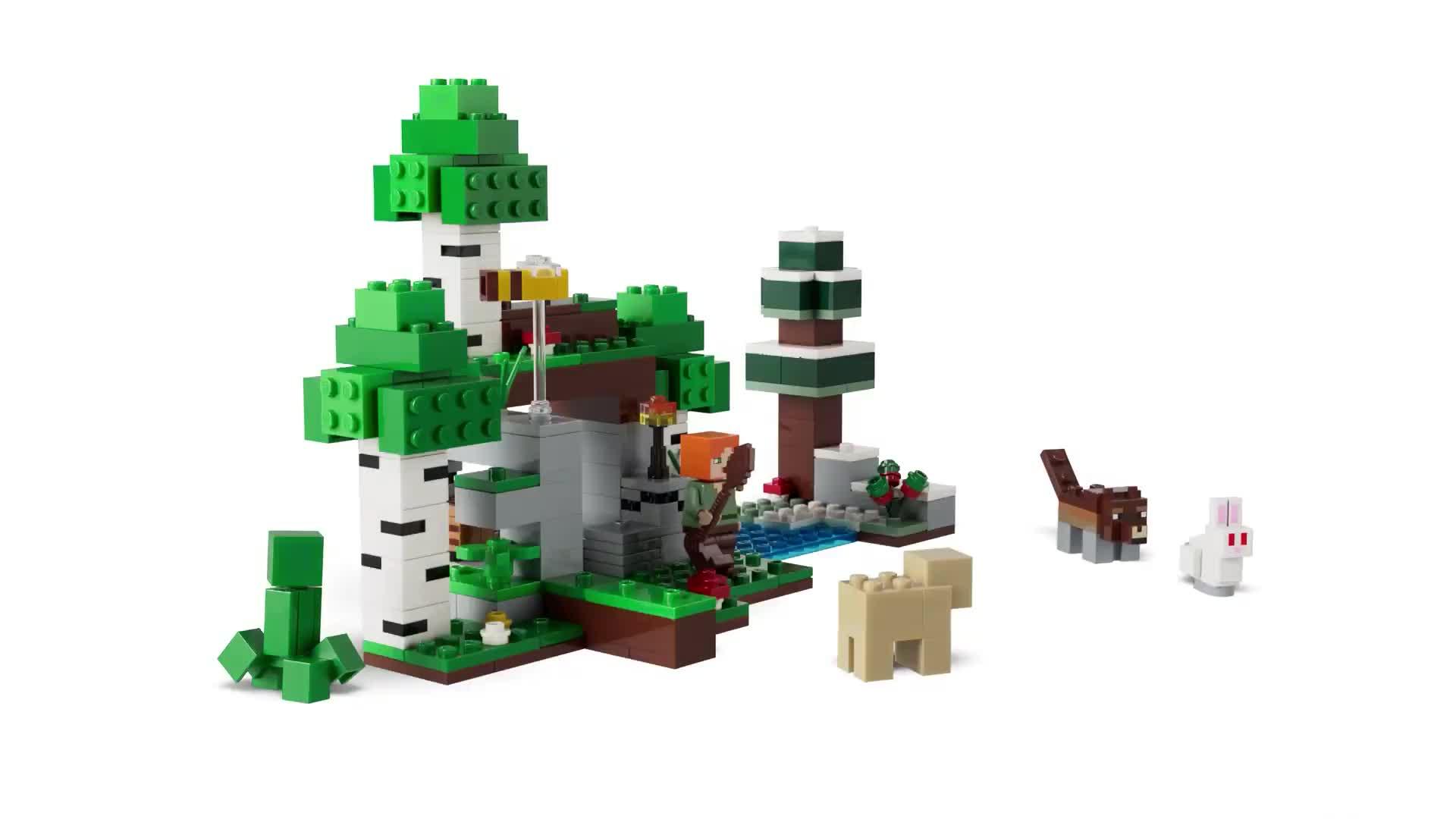 Image thumbnail 8 of 8 of LEGO Minecraft First Night Adventure Toy 21593