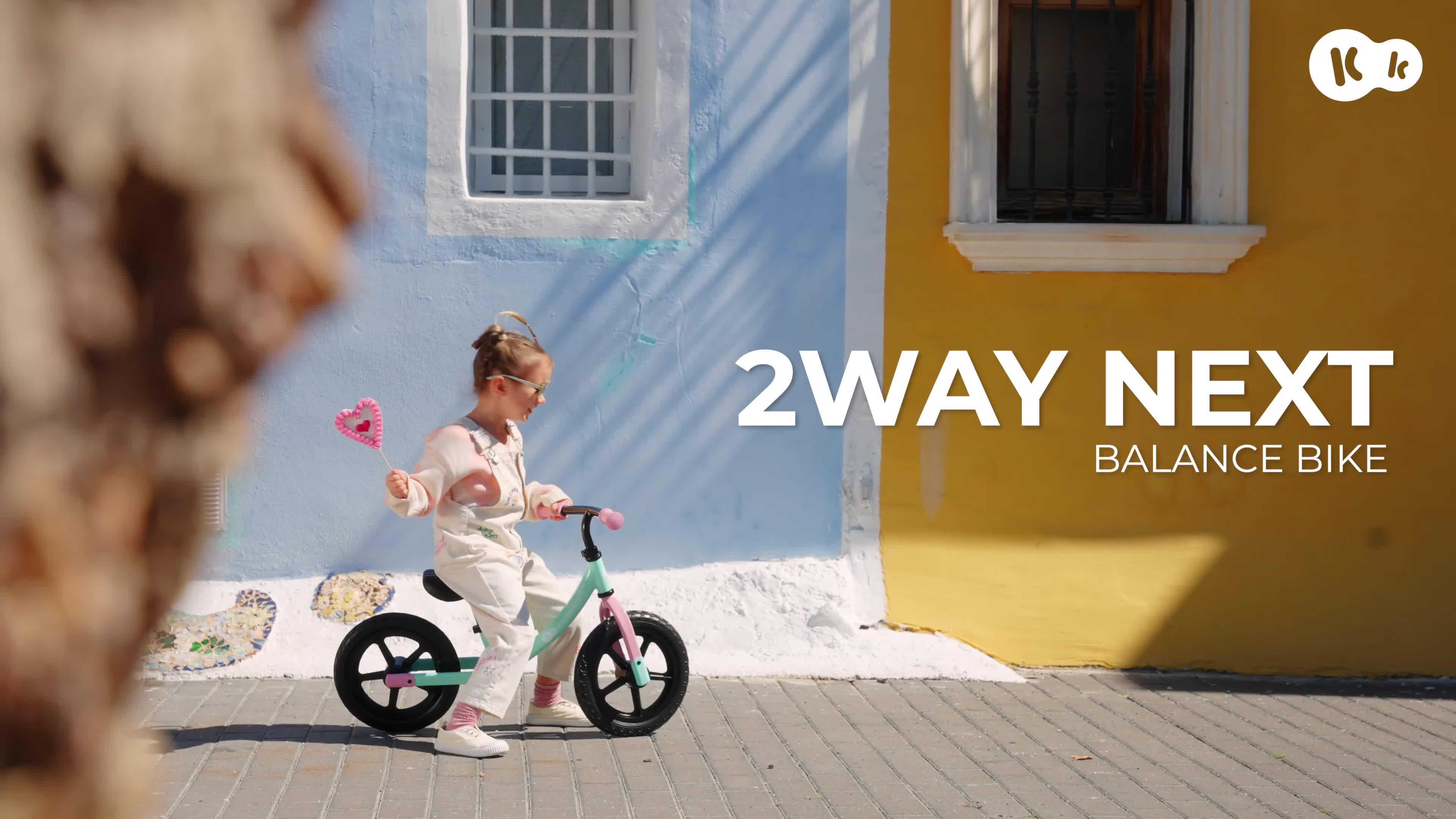 Image thumbnail 8 of 8 of Kinderkraft Kinderkraft balance bike 2WAY NEXT CANDY MINT