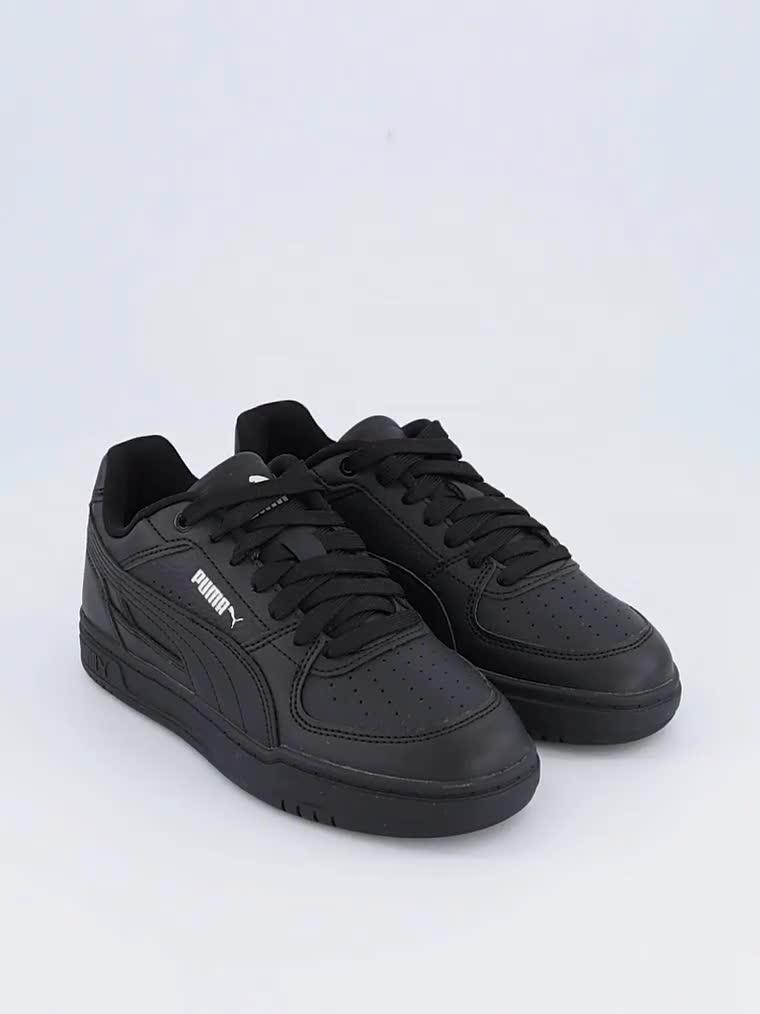 Image thumbnail 7 of 7 of Puma Boys Caven III Jr Low Profile Lace-Up Court Trainers - Black
