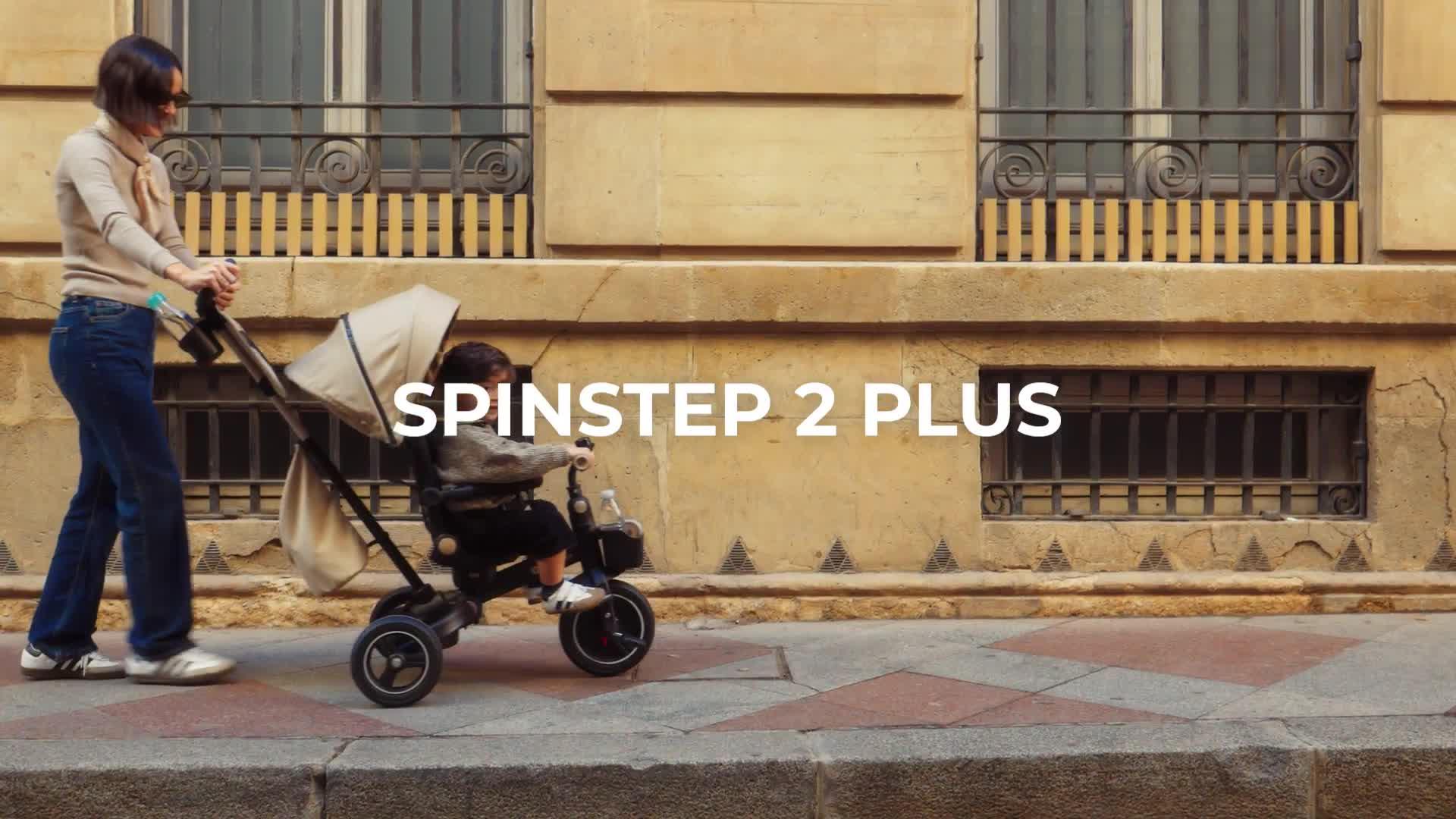 Image thumbnail 8 of 8 of Kinderkraft Spinstep 2 Plus Tricycle - Beige