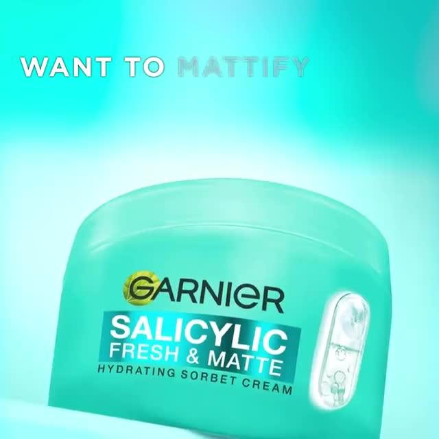 Image thumbnail 8 of 8 of Garnier Salycilic Fresh & Pure Sorbet Cream 85ml