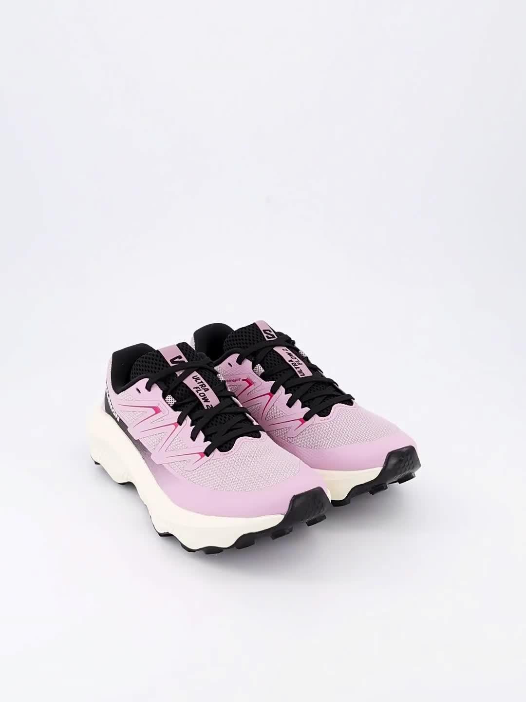 Image thumbnail 7 of 7 of Salomon Womens Trail Running Ultra Flow 2 Trainers - Pink