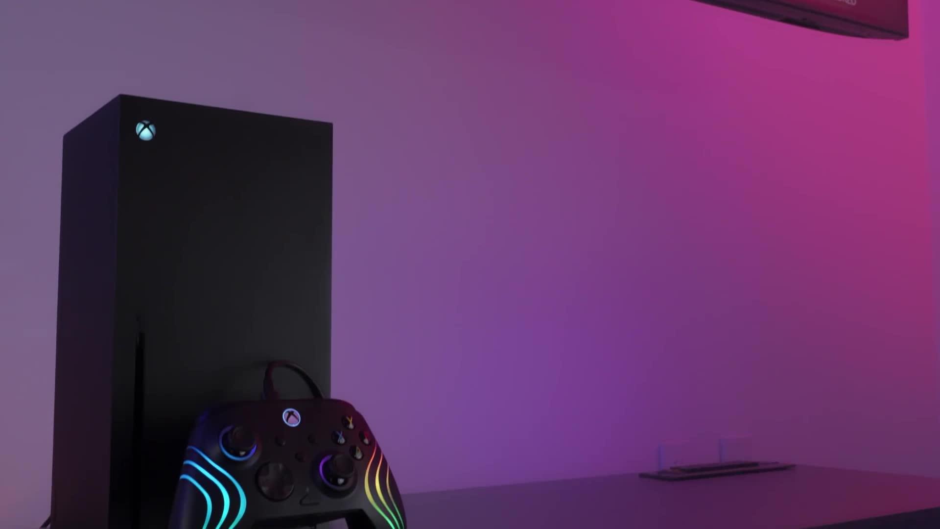 Image thumbnail 8 of 8 of Turtle Beach Afterglow Wave Wired Controller -&nbsp;XB - White