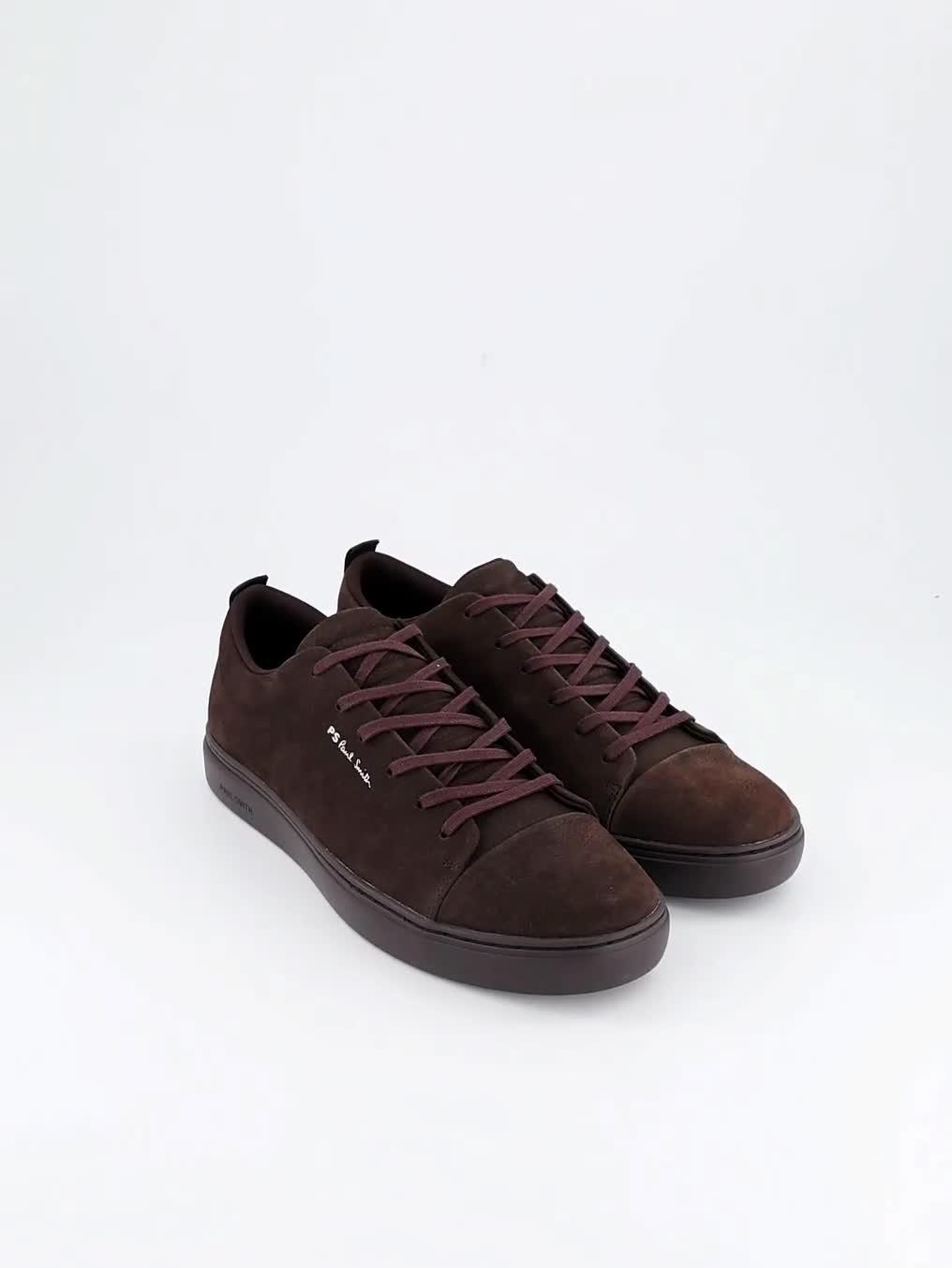 Image thumbnail 7 of 7 of PS PAUL SMITH Lee Suede Trainer - Brown