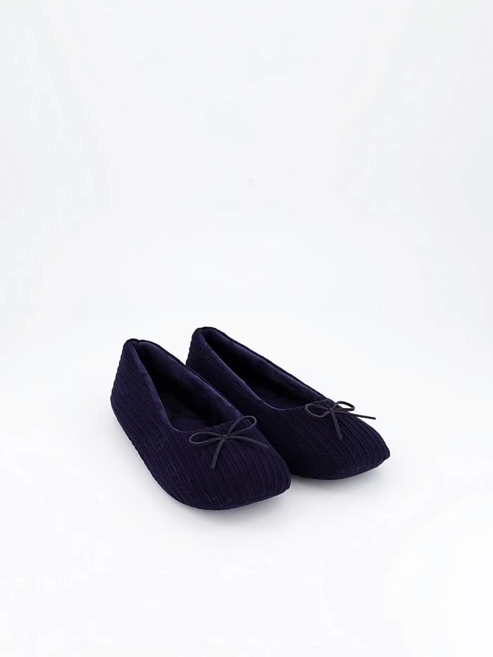 Image thumbnail 7 of 7 of The Very Collection Ballerina Slipper - Navy