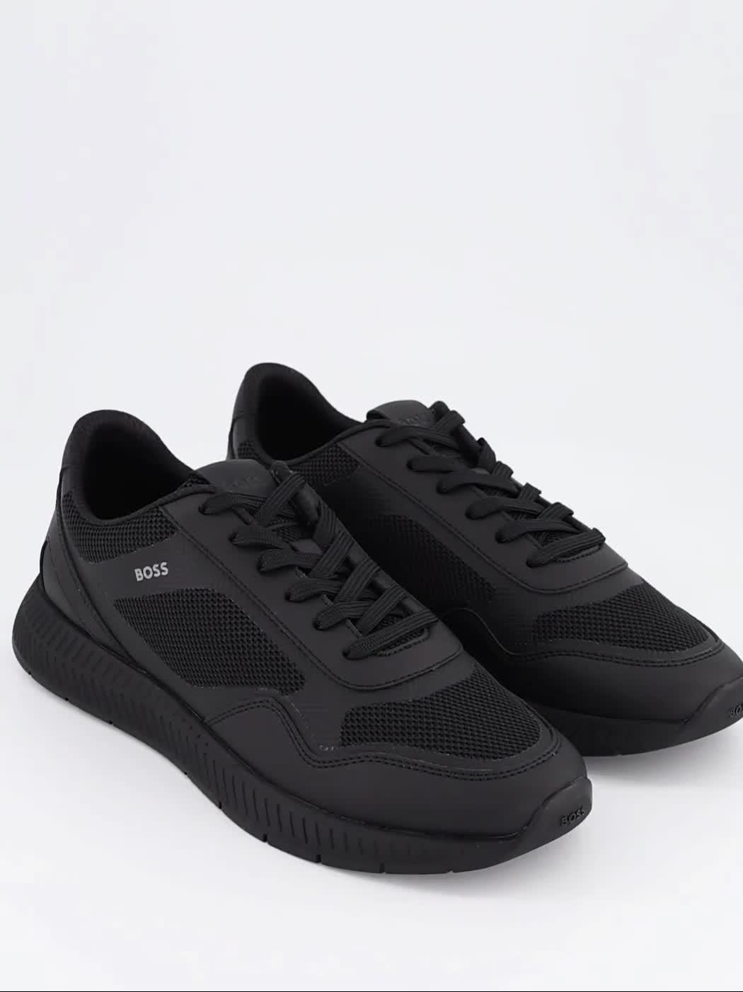 Image thumbnail 7 of 7 of BOSS Titanium Runn Trainers - Black
