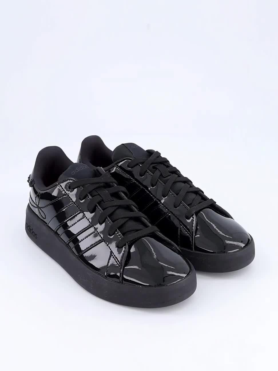 Image thumbnail 8 of 8 of adidas Sportswear Junior Girls Grand Court 3.0 Trainers - Black