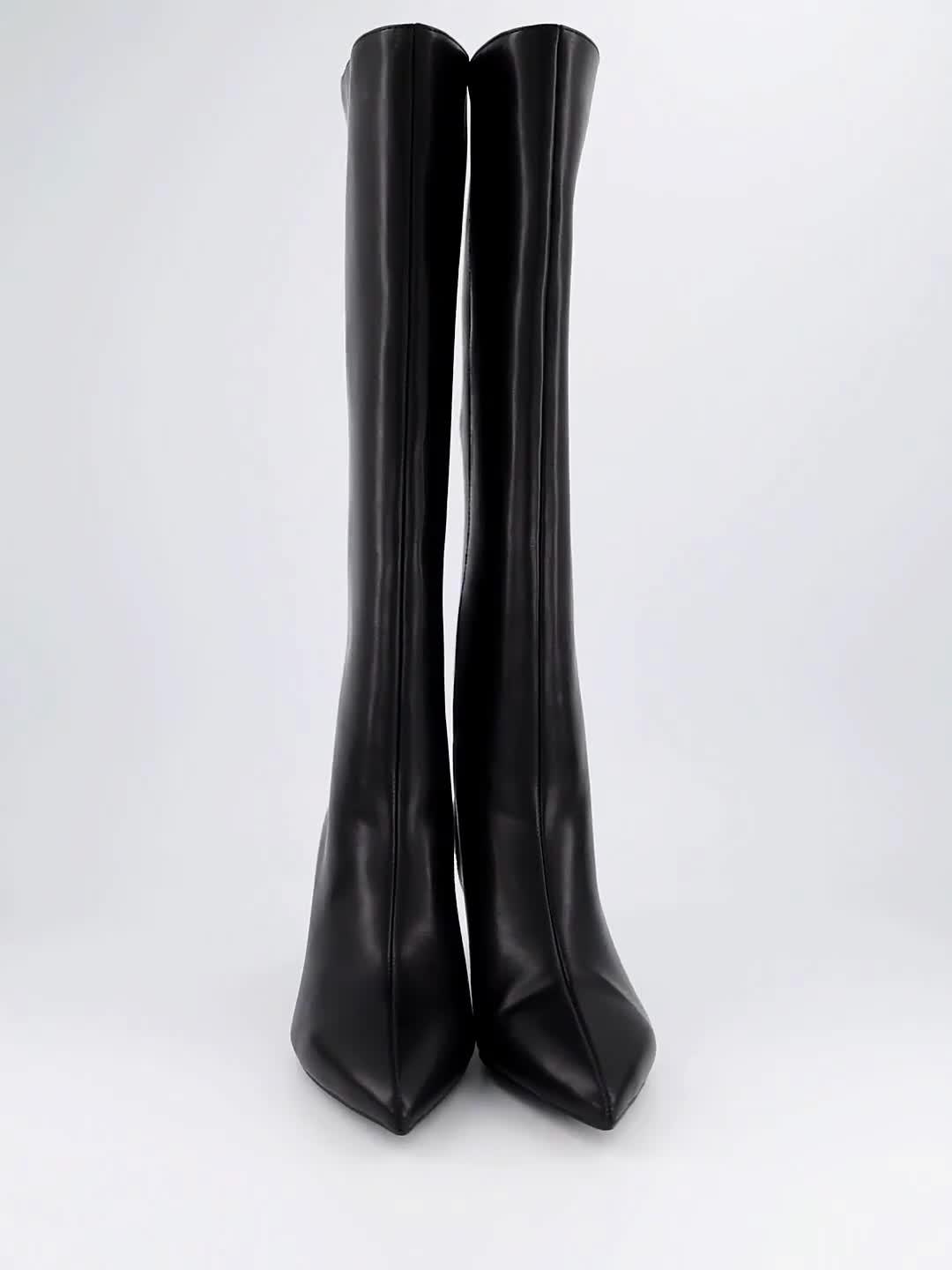 Image thumbnail 7 of 7 of The Very Collection Low Heel Wide Fit Knee Boot