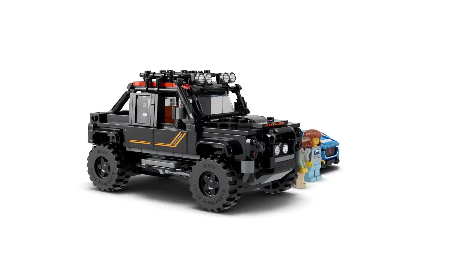 Image thumbnail 8 of 8 of LEGO Speed Champions Jaguar Project 7 &amp; Land Rover Defender 77264