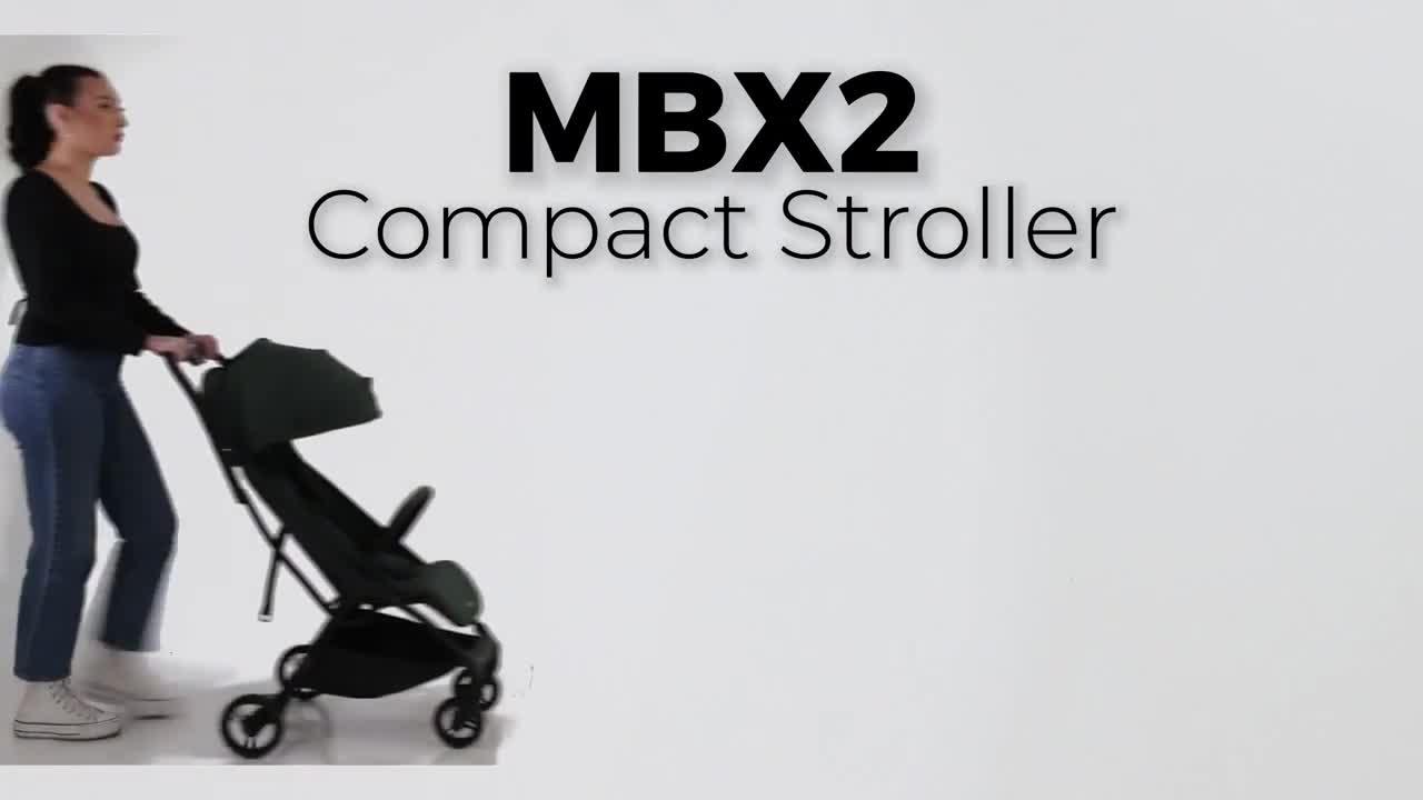 Image thumbnail 8 of 8 of My Babiie MBX2 Compact Stroller - Blush Pink