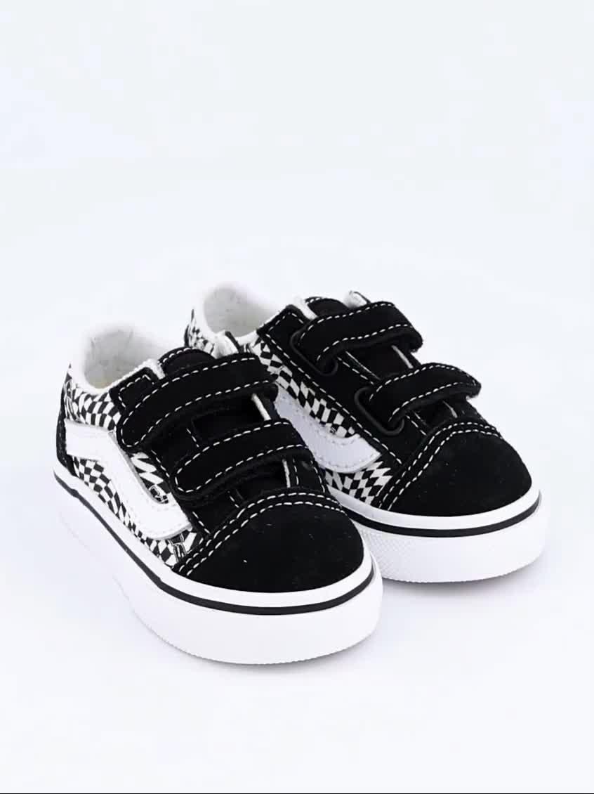 Image thumbnail 7 of 7 of Vans Toddler Old Skool Trainer - Black