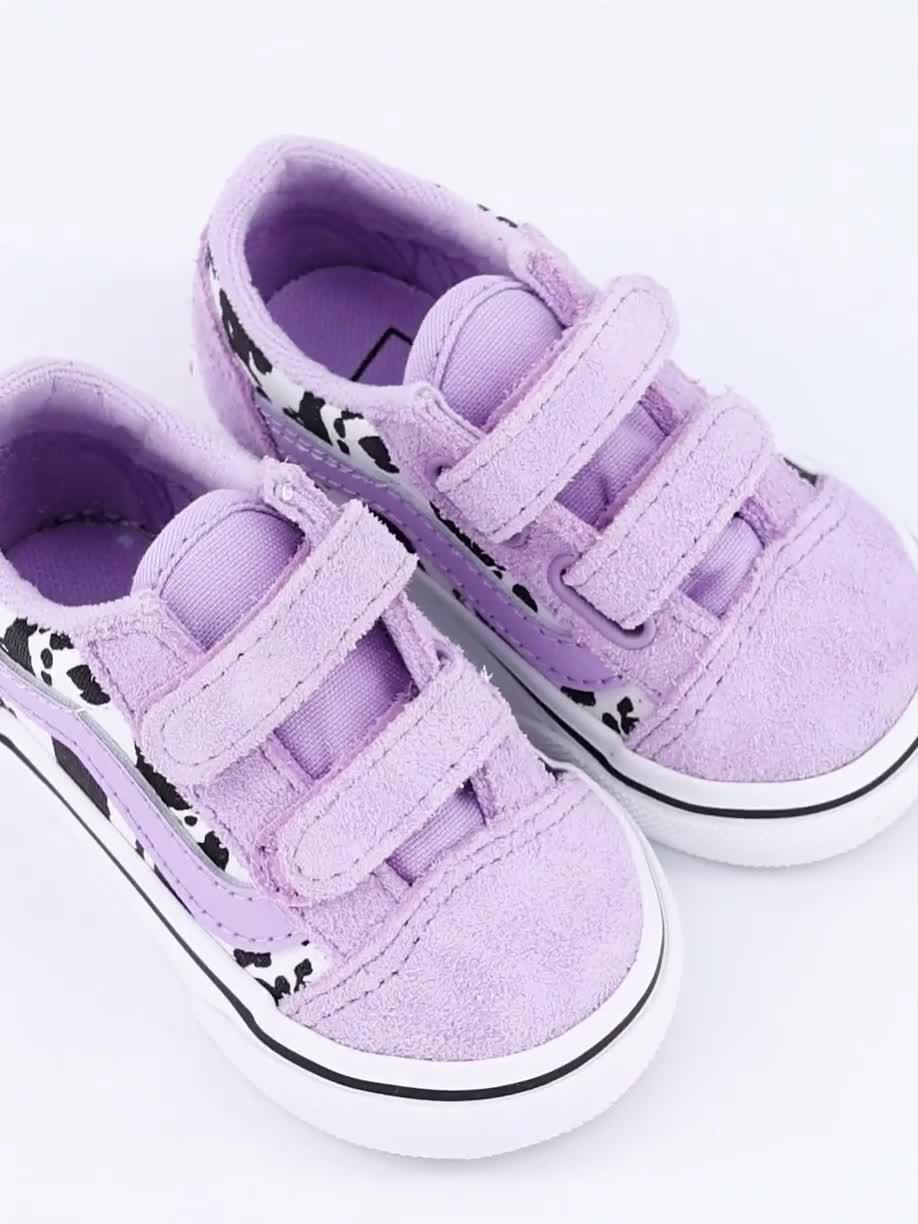 Image thumbnail 7 of 7 of Vans Toddler Old Skool Trainer - Purple