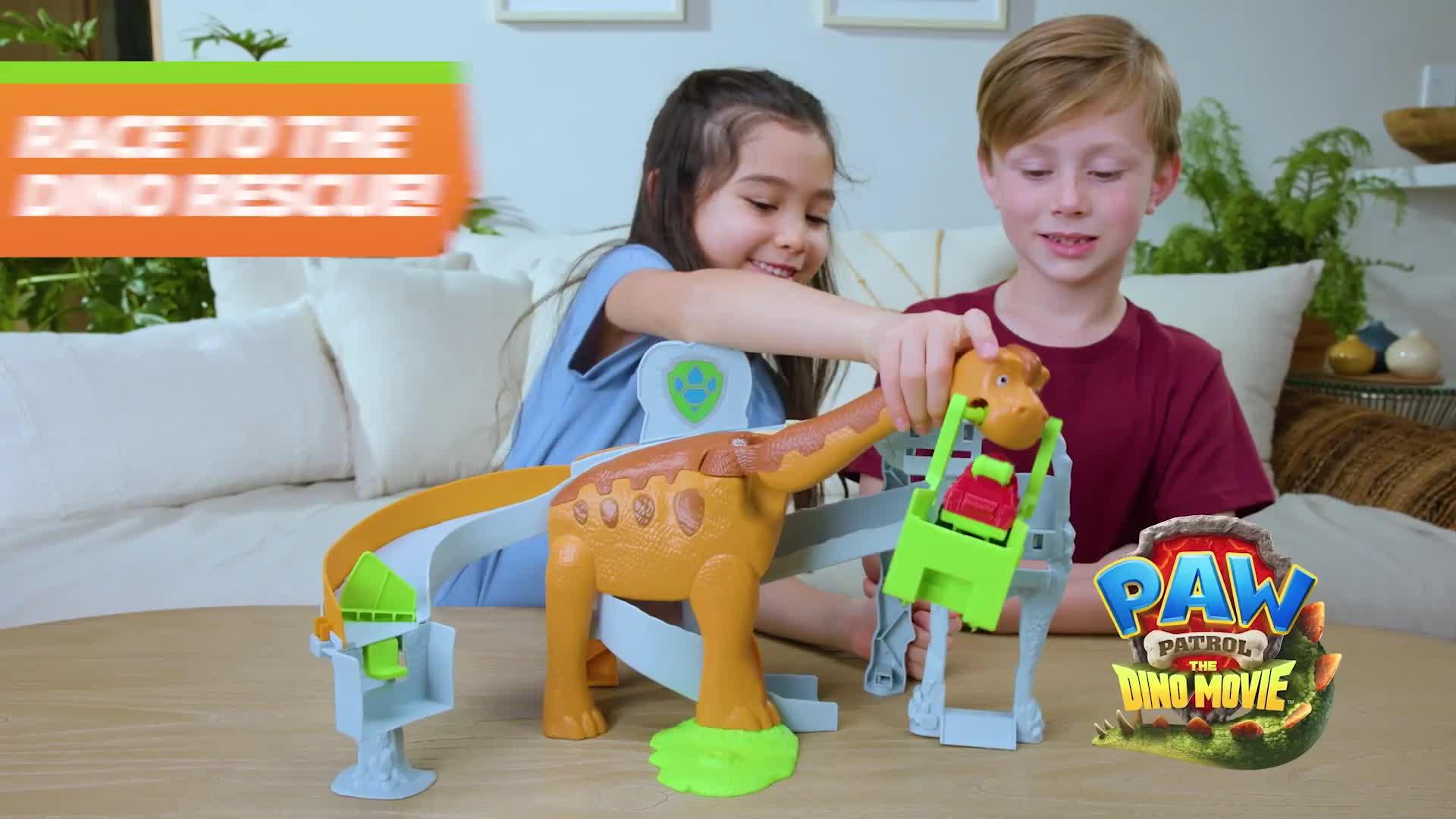 Image thumbnail 8 of 8 of Paw Patrol DINO MOVIE - Pup Squad Lift &amp; Roar Playset