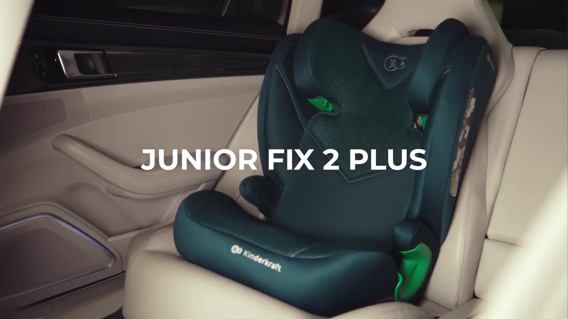 Image thumbnail 8 of 8 of Kinderkraft Junior Fix 2 Plus I-Size - Black