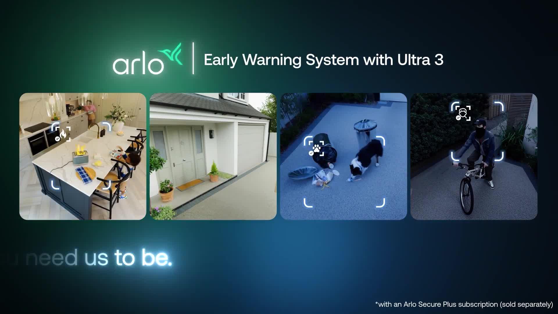 Image thumbnail 8 of 8 of Arlo ARLO Ultra 3 4K 3 Security Cameras Kit and Solar Panel Kit
