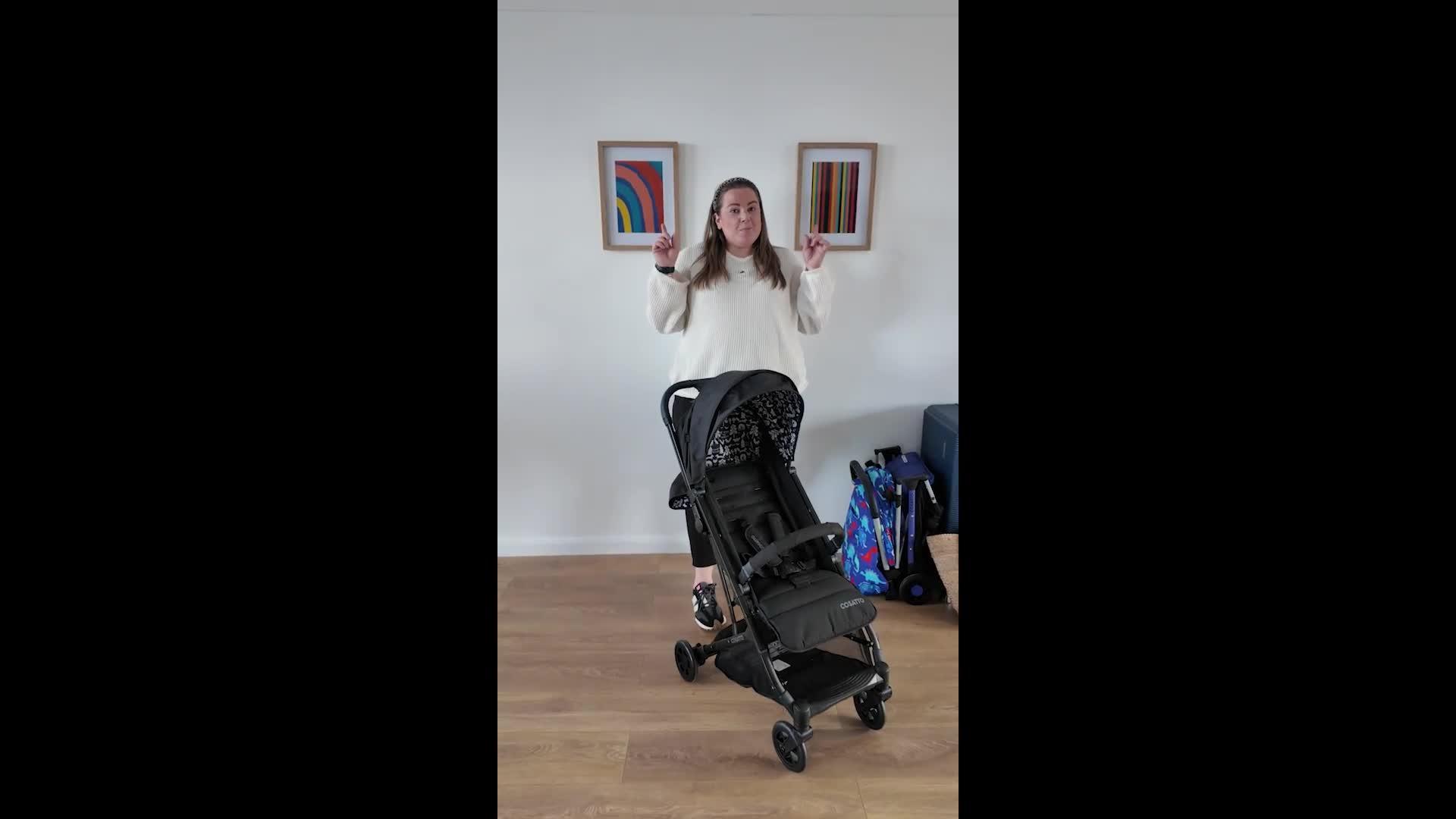 Image thumbnail 6 of 6 of Cosatto Yo Ultra Compact Stroller - Bear Hug