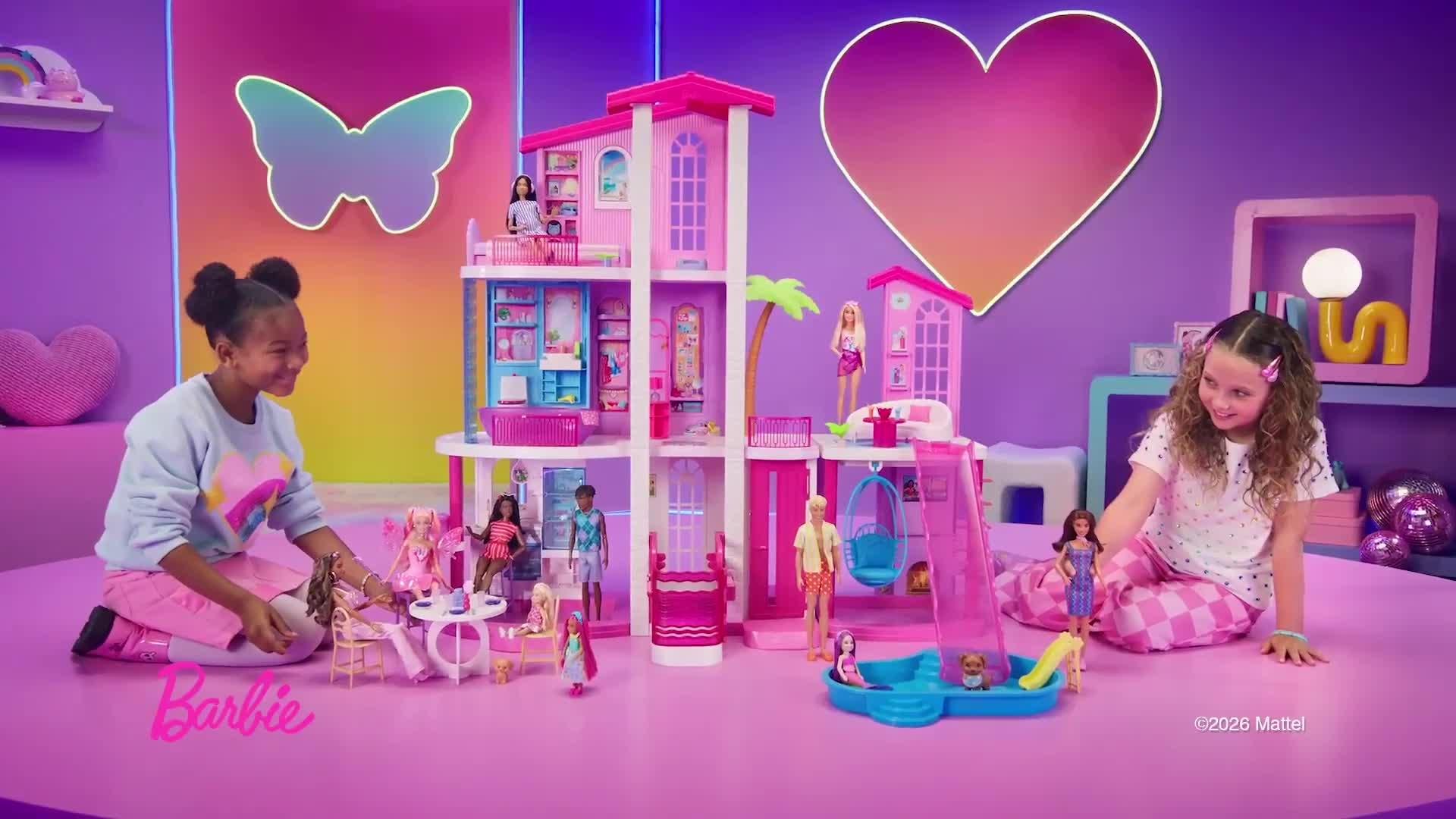 Image thumbnail 8 of 8 of Barbie New Barbie&reg; Dreamhouse&trade; Playset