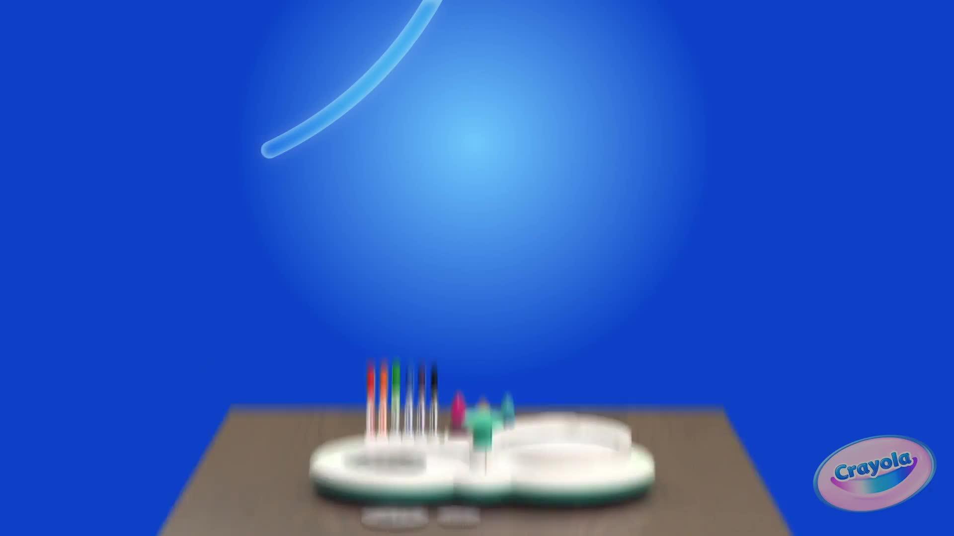 Image thumbnail 3 of 3 of Crayola Spin n Spiral Art Station