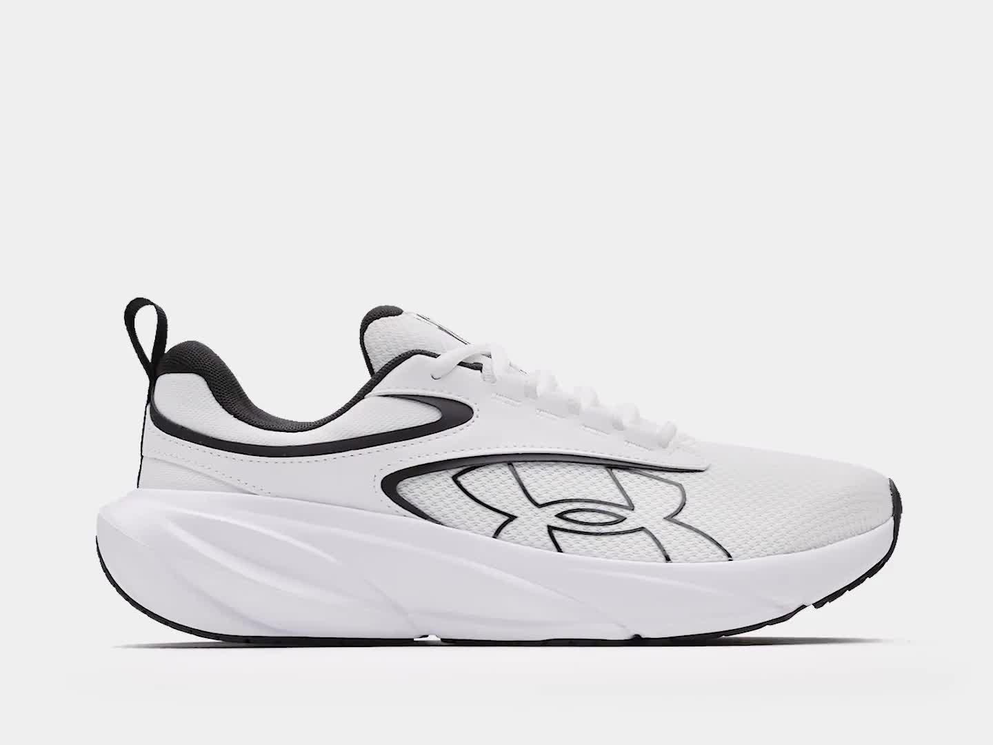 Image thumbnail 6 of 6 of UNDER ARMOUR Mens Running Surge 5 Trainer - White