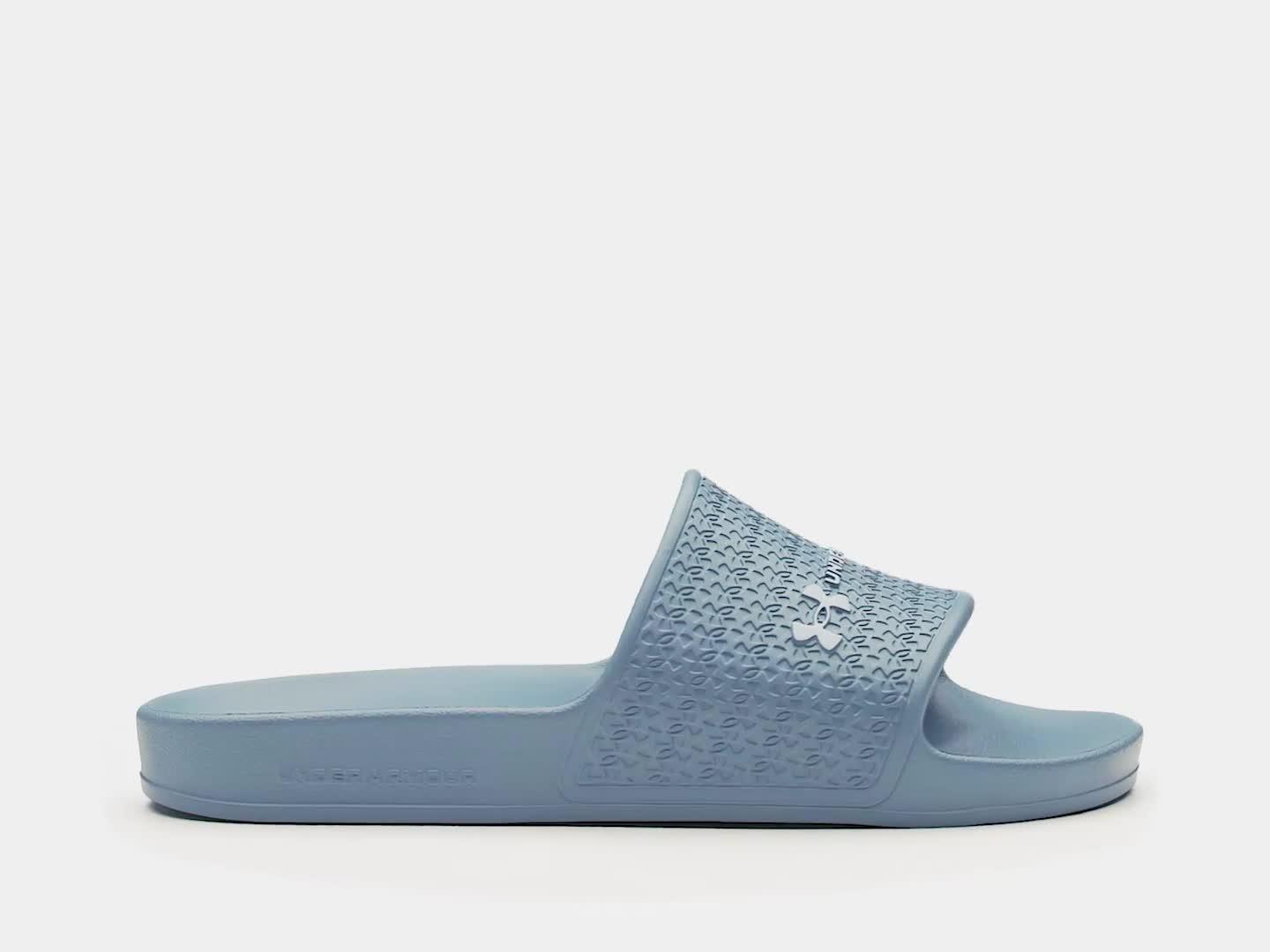 Image thumbnail 6 of 6 of UNDER ARMOUR Womens ARMR Shower Sliders - Blue