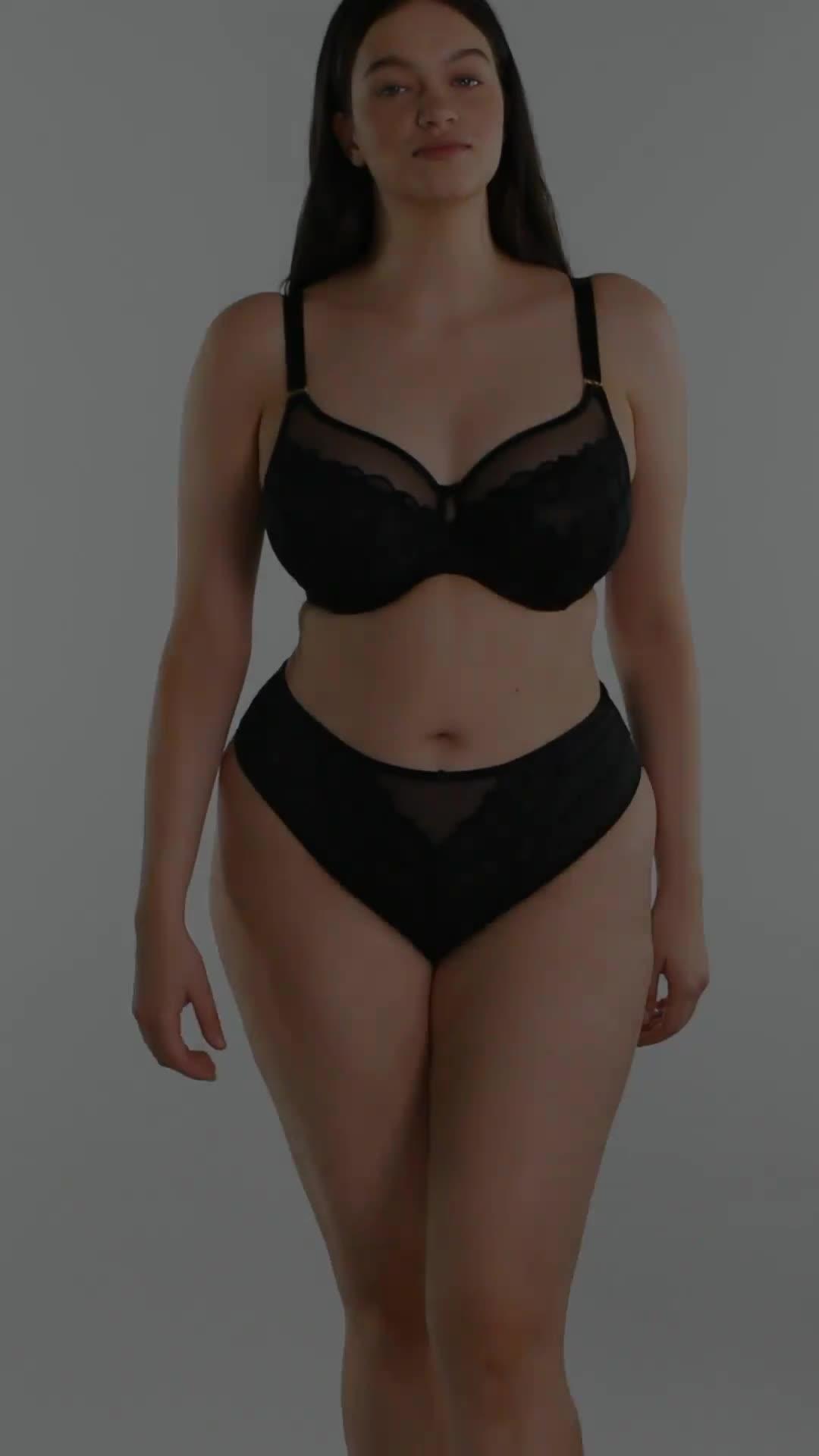 Image thumbnail 7 of 7 of Sculptresse by Panache Sculptresse Flora Black Brazilian - Black