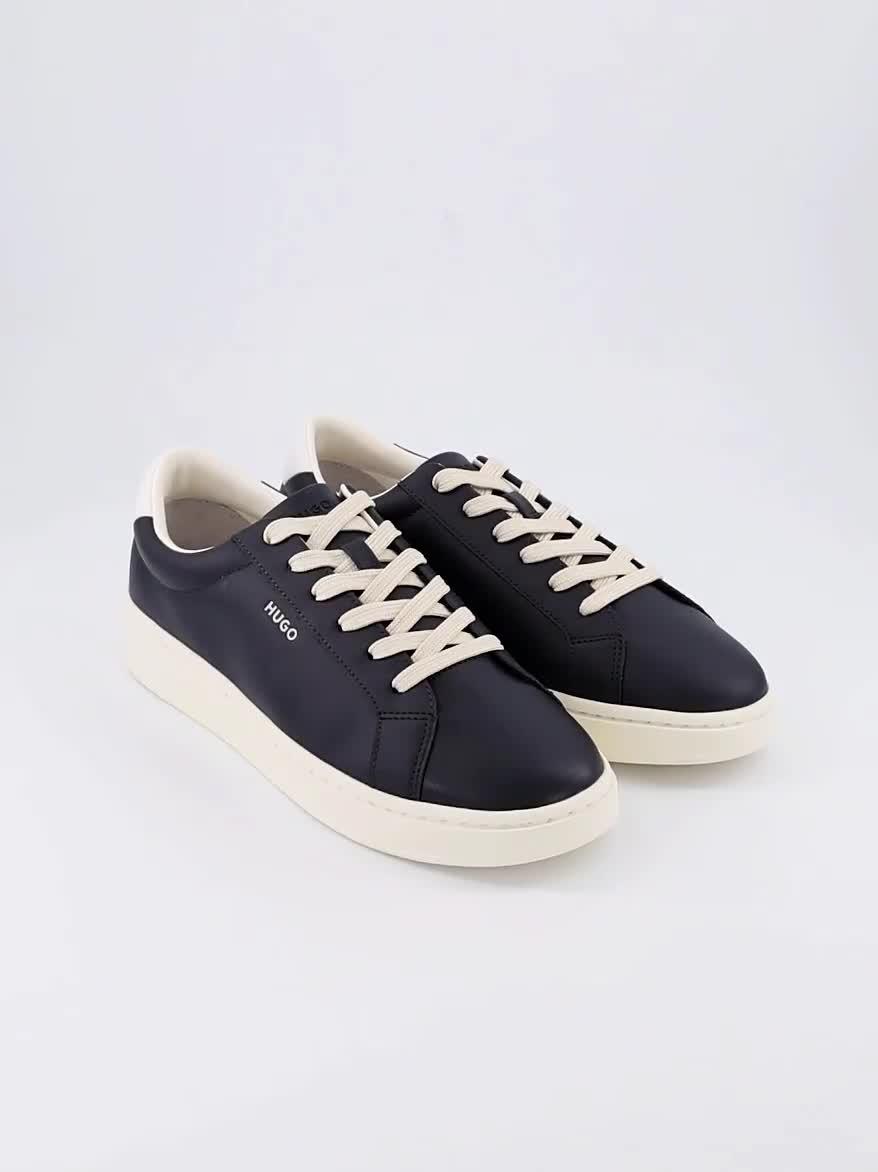 Image thumbnail 7 of 7 of HUGO Hugo Neston Tenn PU Cupsole Trainers - Navy