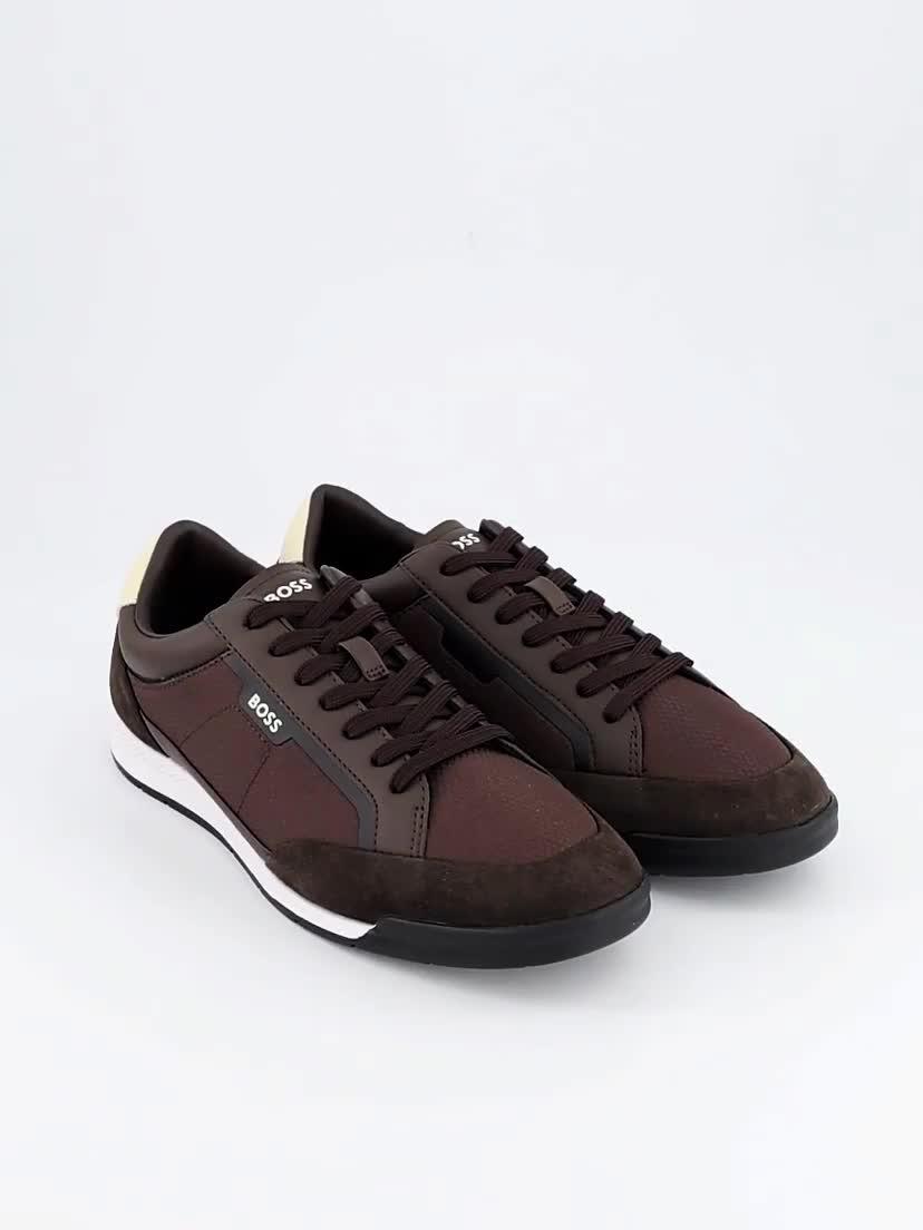 Image thumbnail 7 of 7 of BOSS Boss Nitan Trainers - Brown