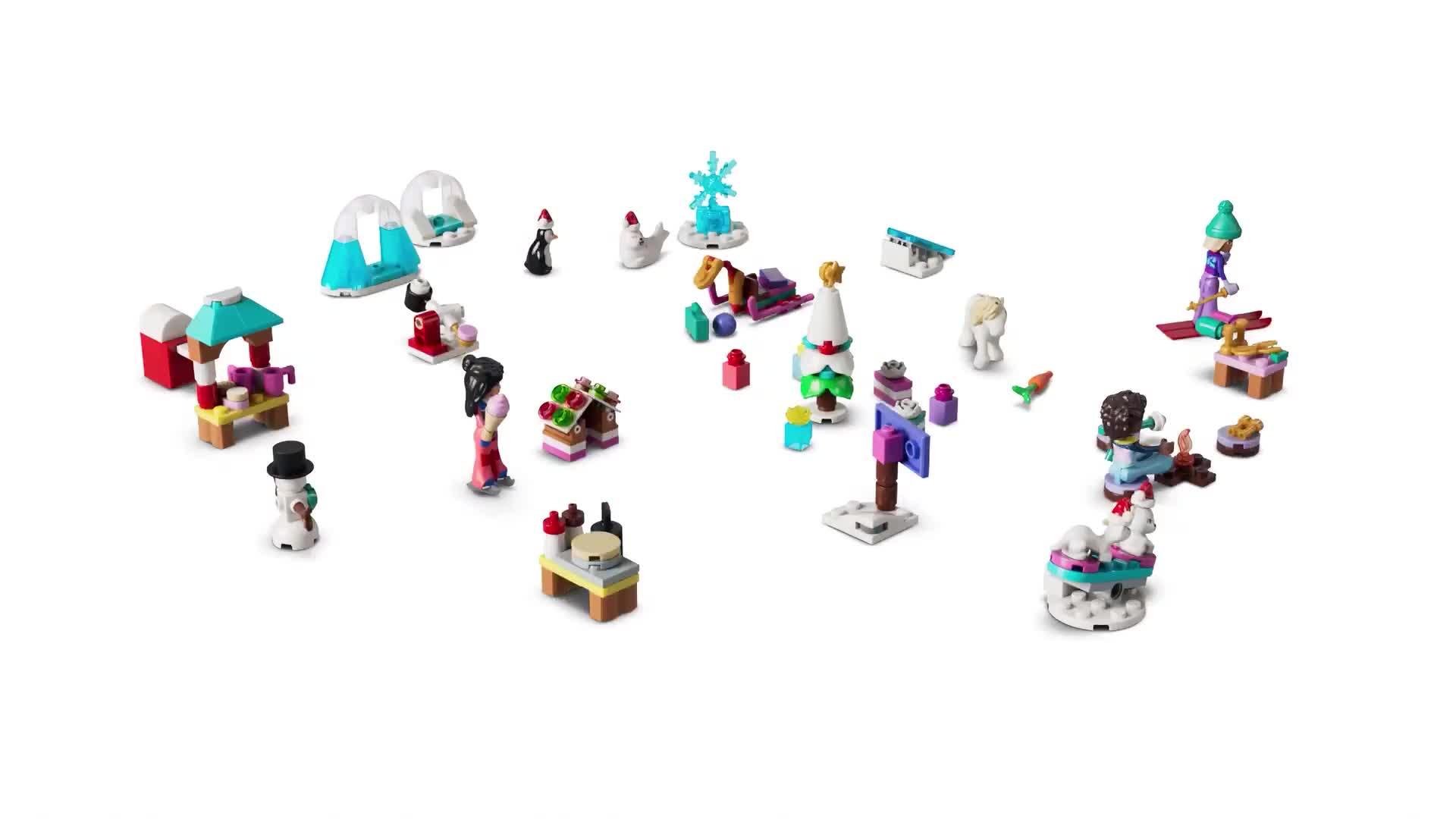 Image thumbnail 8 of 8 of LEGO Friends Advent Calendar 2026 Christmas Toy 42698