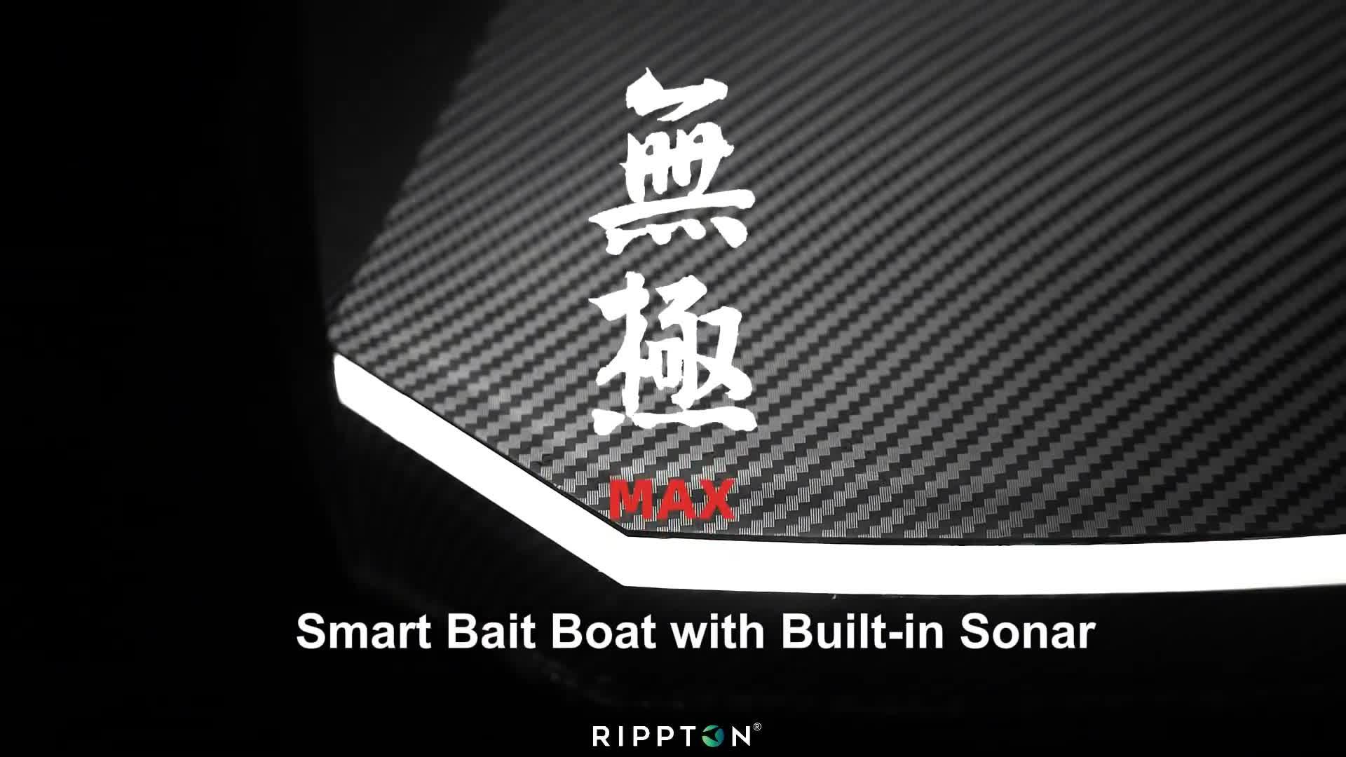 Image thumbnail 8 of 8 of Rippton Rippton CatchX Max Remote Control GPS Fishing Bait Boat